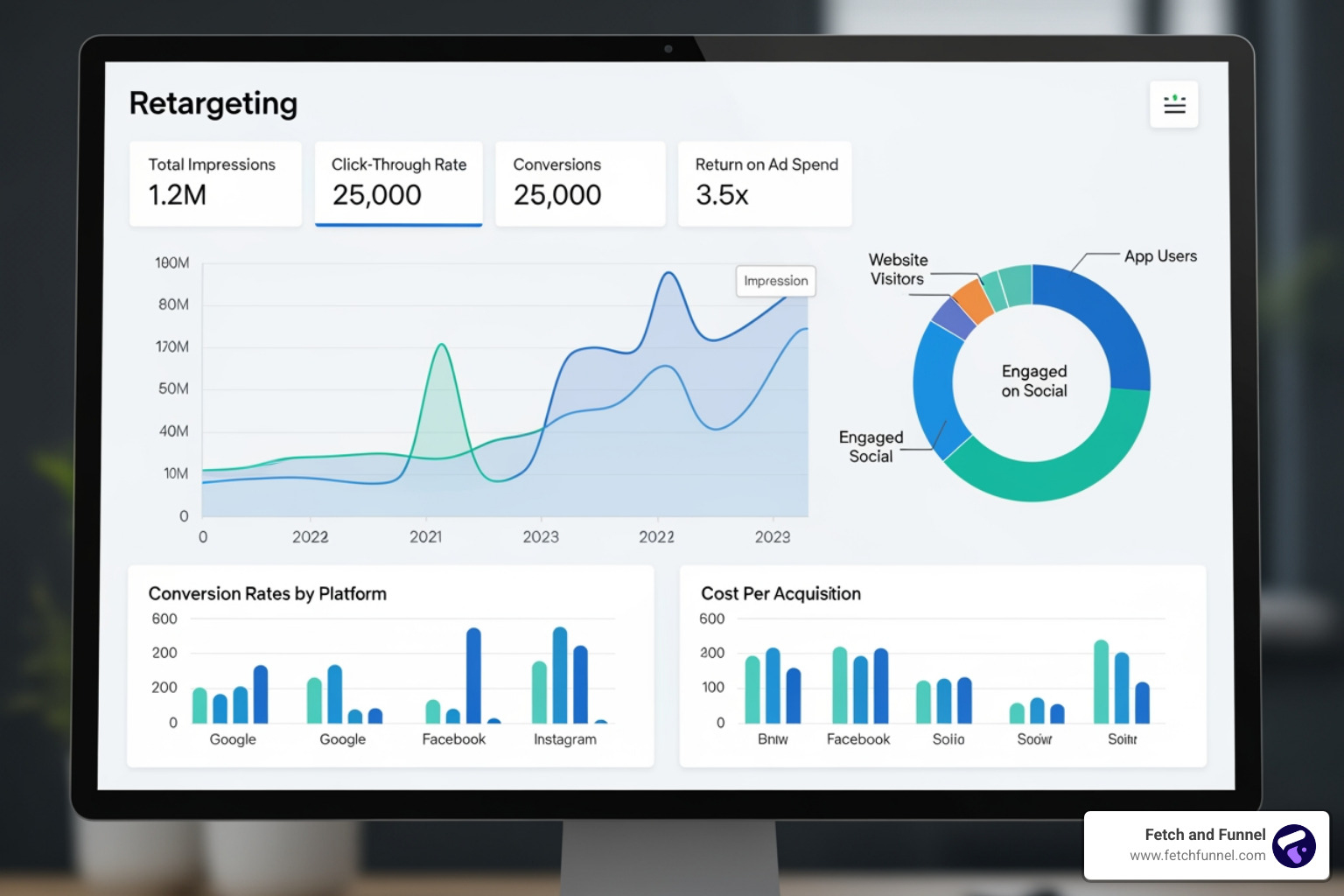 retargeting campaign results dashboard - digital marketing conversion strategy retargeting campaign results dashboard - digital marketing conversion strategy