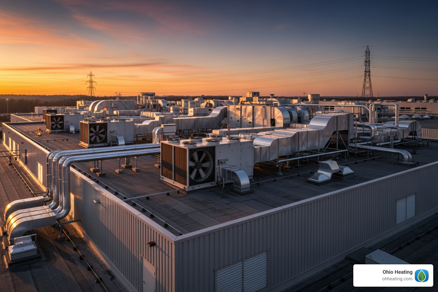 commercial warehouse air conditioning system - Commercial AC installation