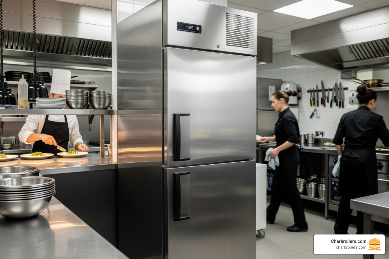 commercial freezer in restaurant kitchen - discount commercial freezer