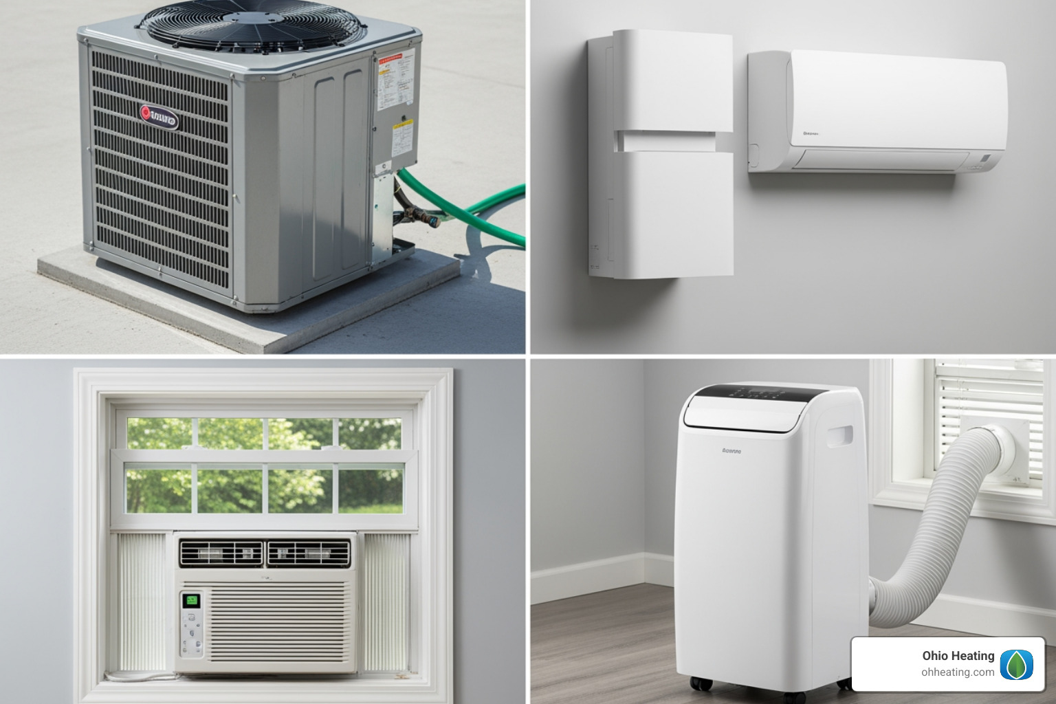 different AC types - New AC unit cost different AC types - New AC unit cost
