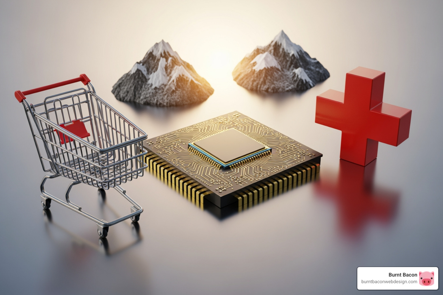 Various Utah industry icons (tech, e-commerce, healthcare, tourism) - cro services utah