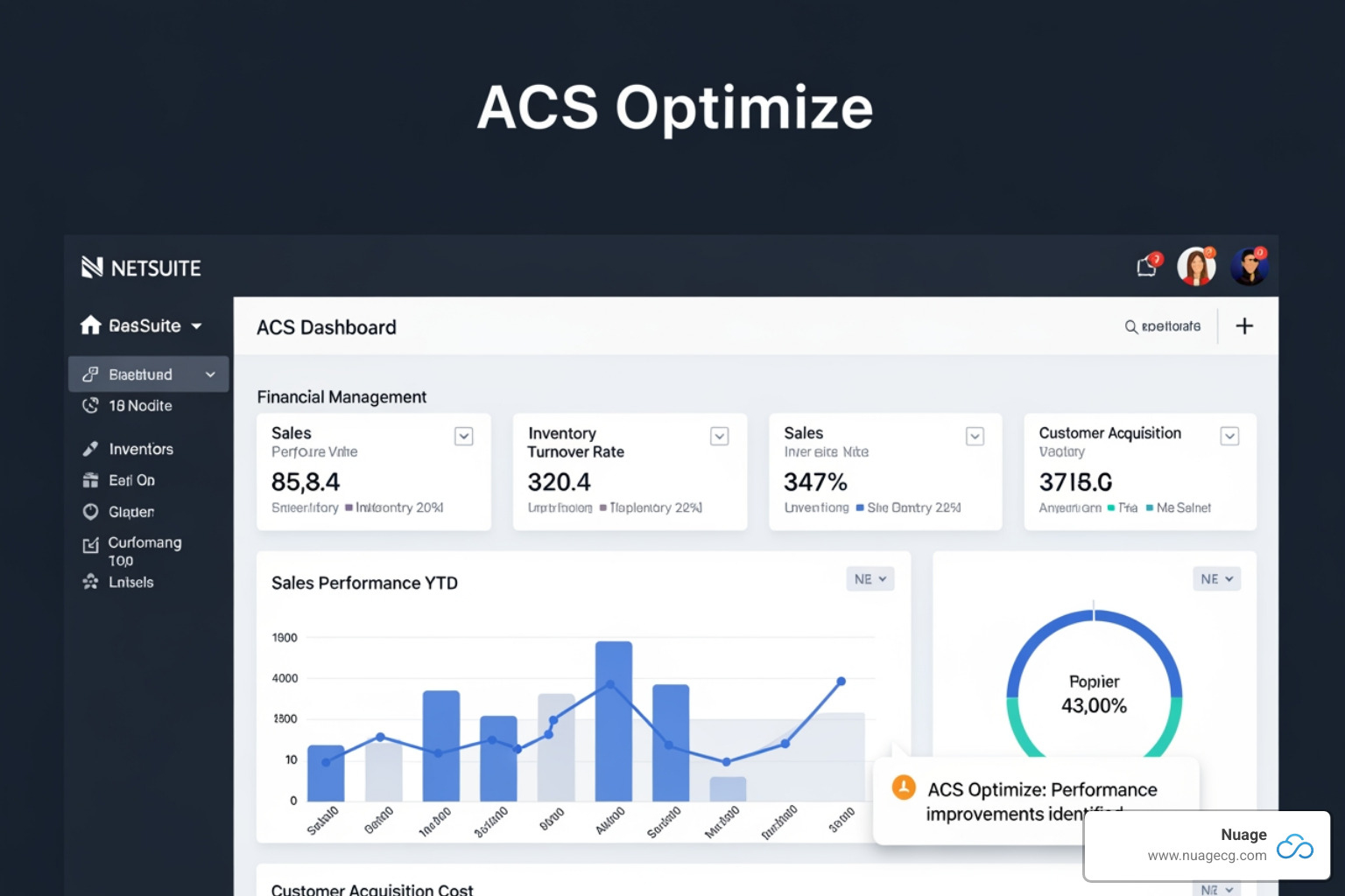 Strategic roadmap document for a business outlining goals and steps - acs optimize netsuite