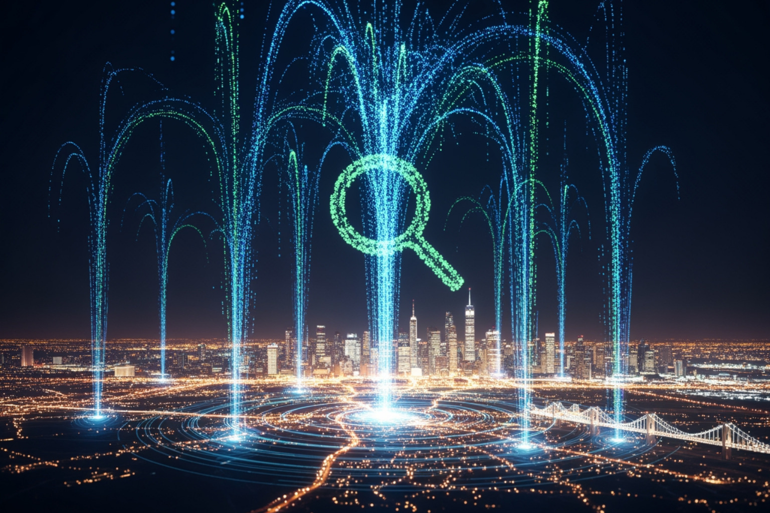A graph showing a steady increase in local search queries over time, indicating growing consumer reliance on local online search. - local search engine optimization companies
