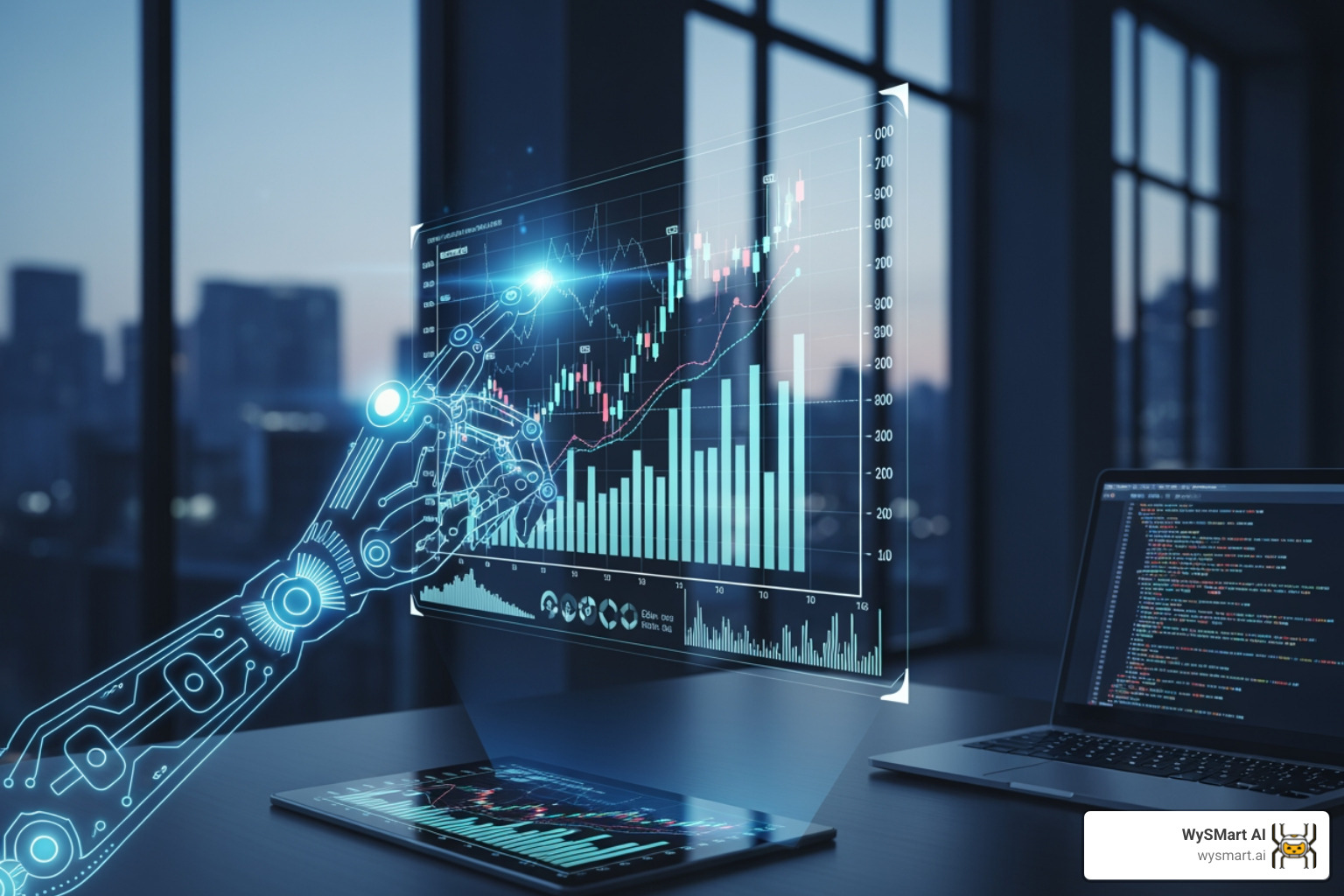 dynamic chart showing multiple financial scenarios (e.g., retirement at different ages) - AI driven financial planning