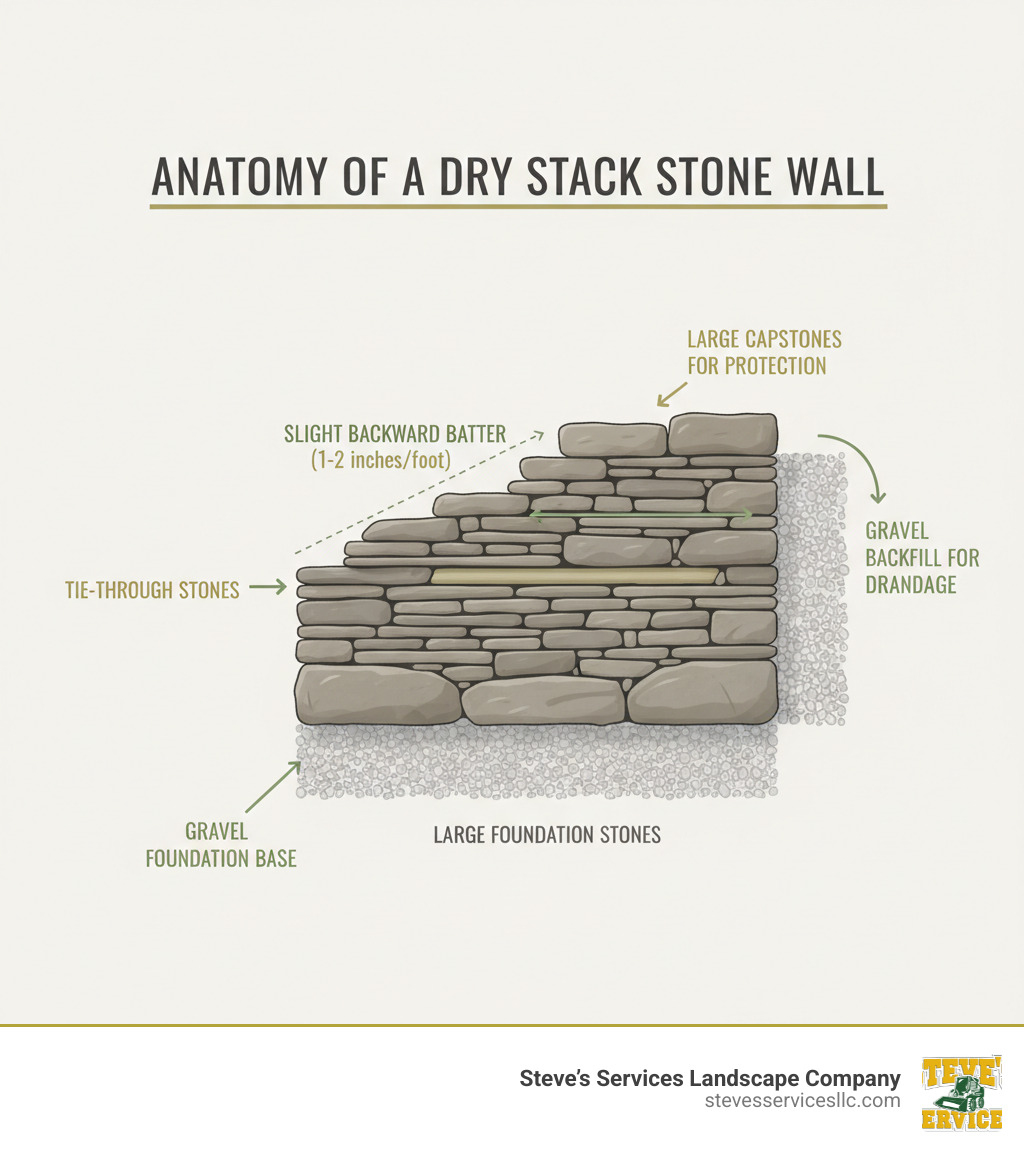 Dry stack stone walls: 100+ Years of Timeless Beauty