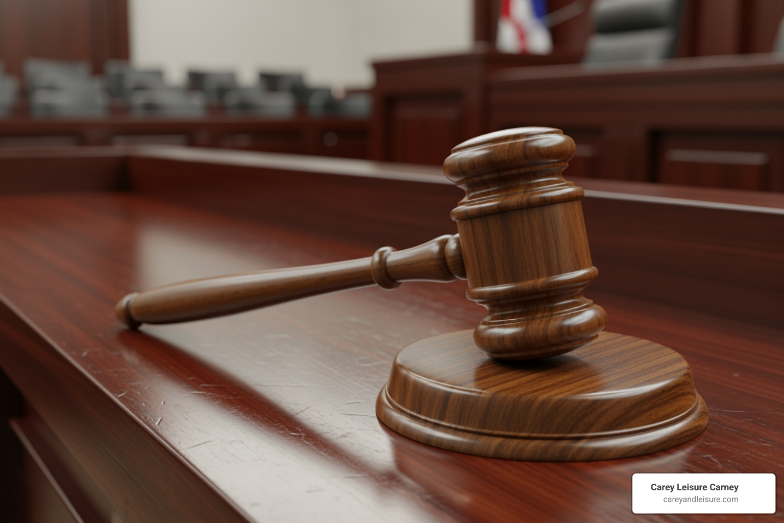 of a courtroom gavel - fatal accident claims