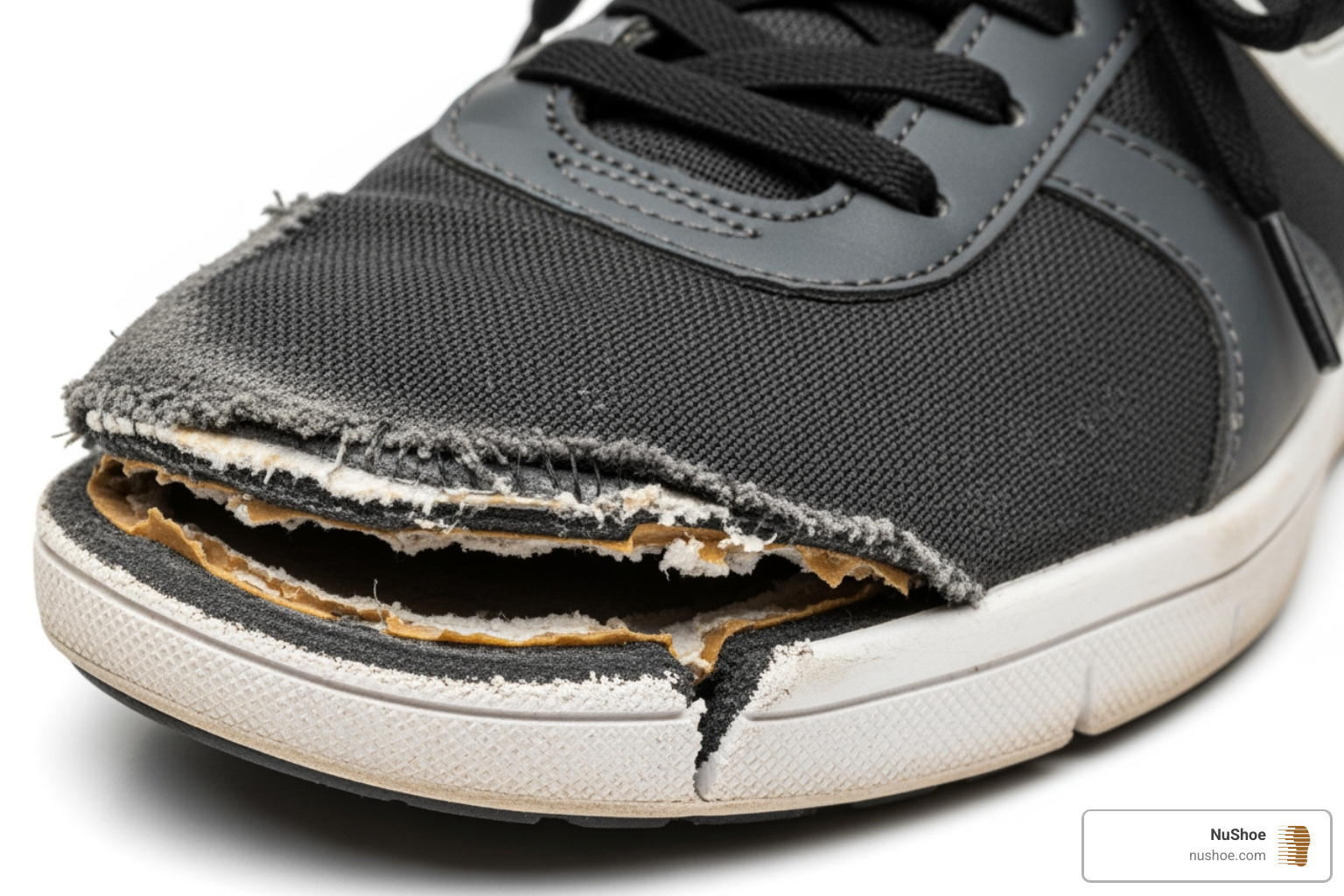 Shoe sole separating from the upper - closest shoe repair