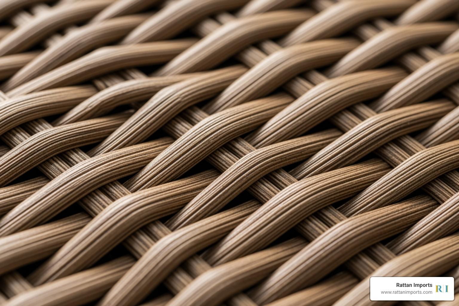 close-up of intricate weave of high-quality synthetic rattan - Outdoor Rattan dining set close-up of intricate weave of high-quality synthetic rattan - Outdoor Rattan dining set