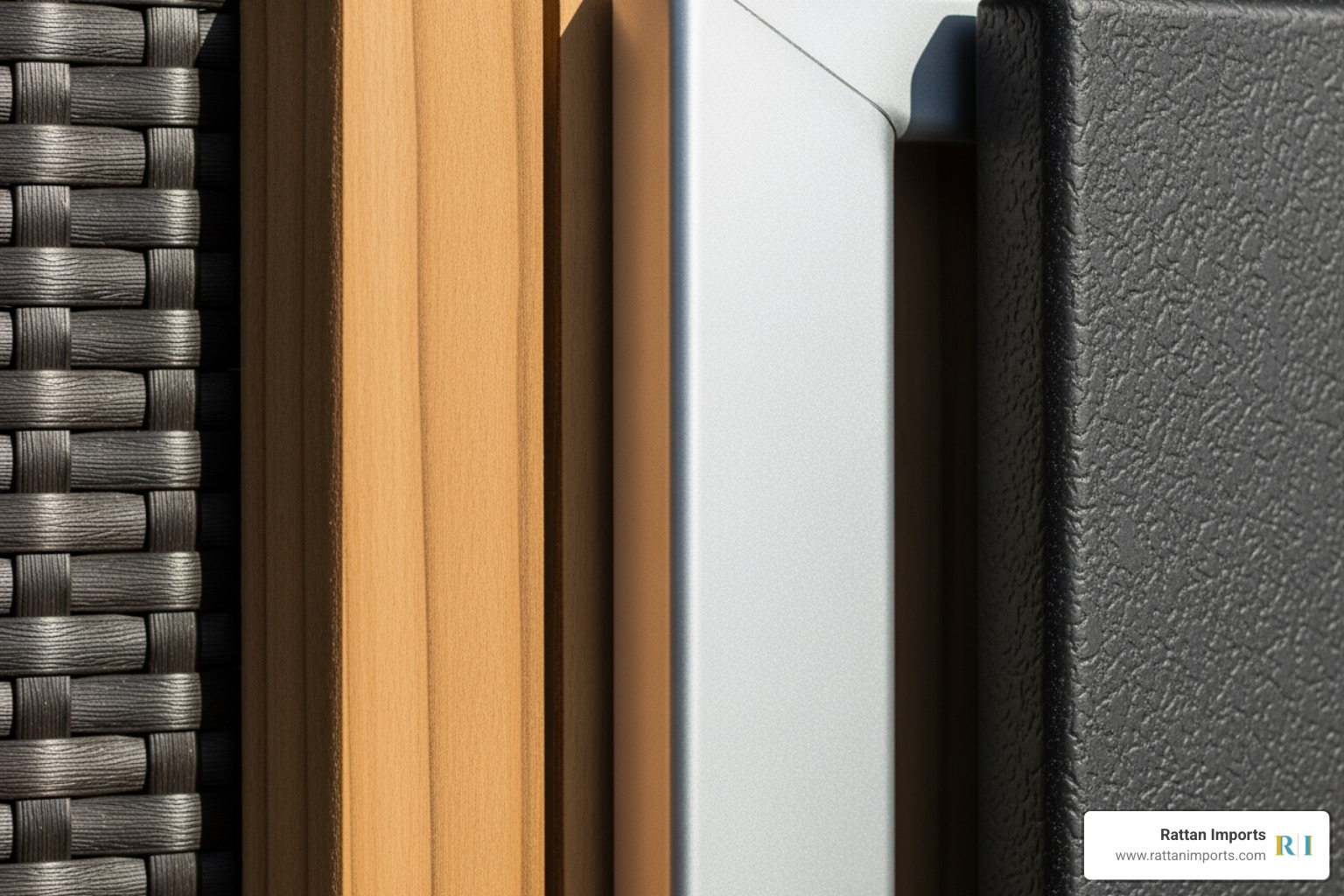 table comparing outdoor furniture materials - Outdoor Rattan dining set table comparing outdoor furniture materials - Outdoor Rattan dining set