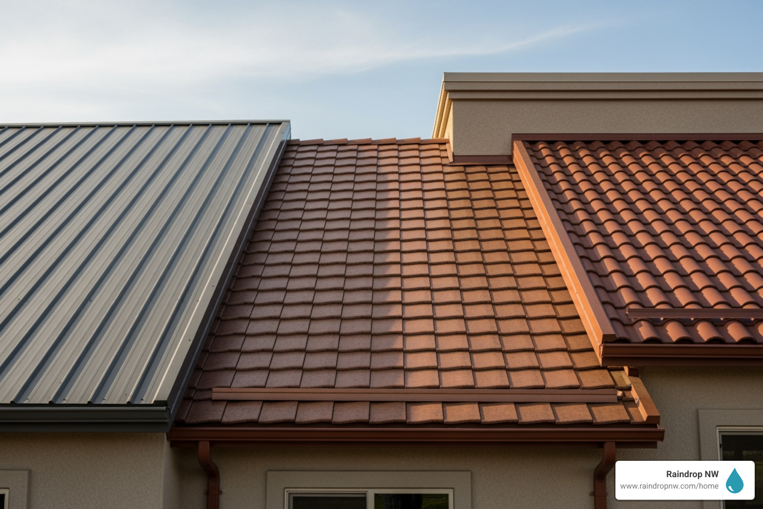 different metal roof profiles - metal roofing contractor in orenco station or