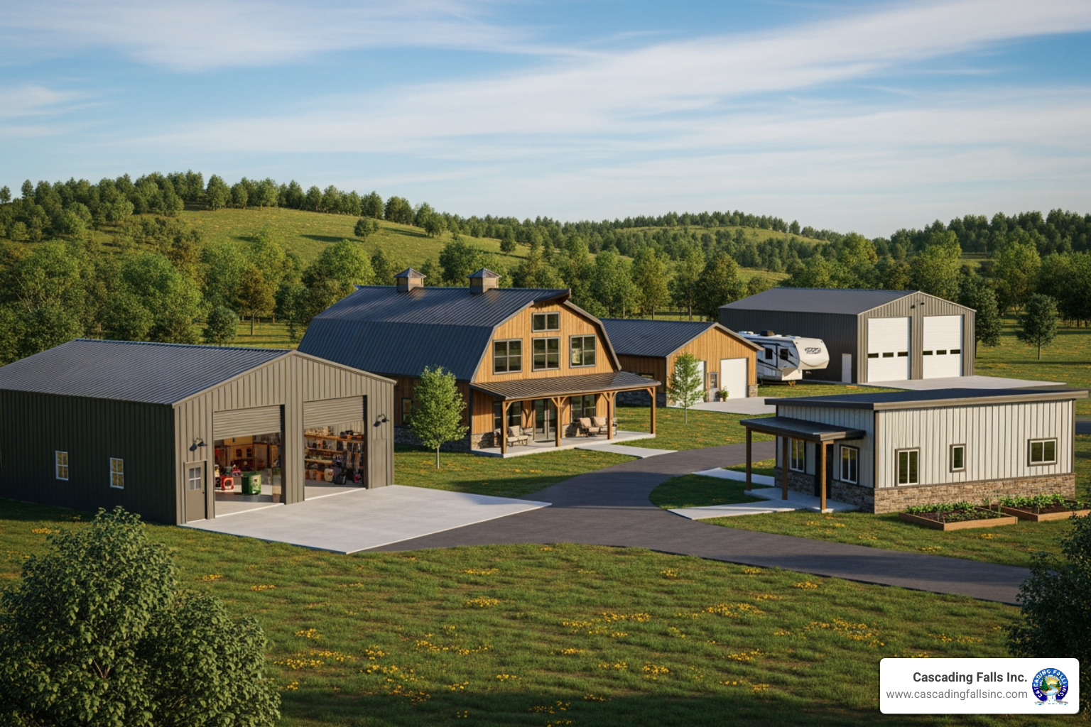 portfolio of residential metal building applications - metal building kits portfolio of residential metal building applications - metal building kits