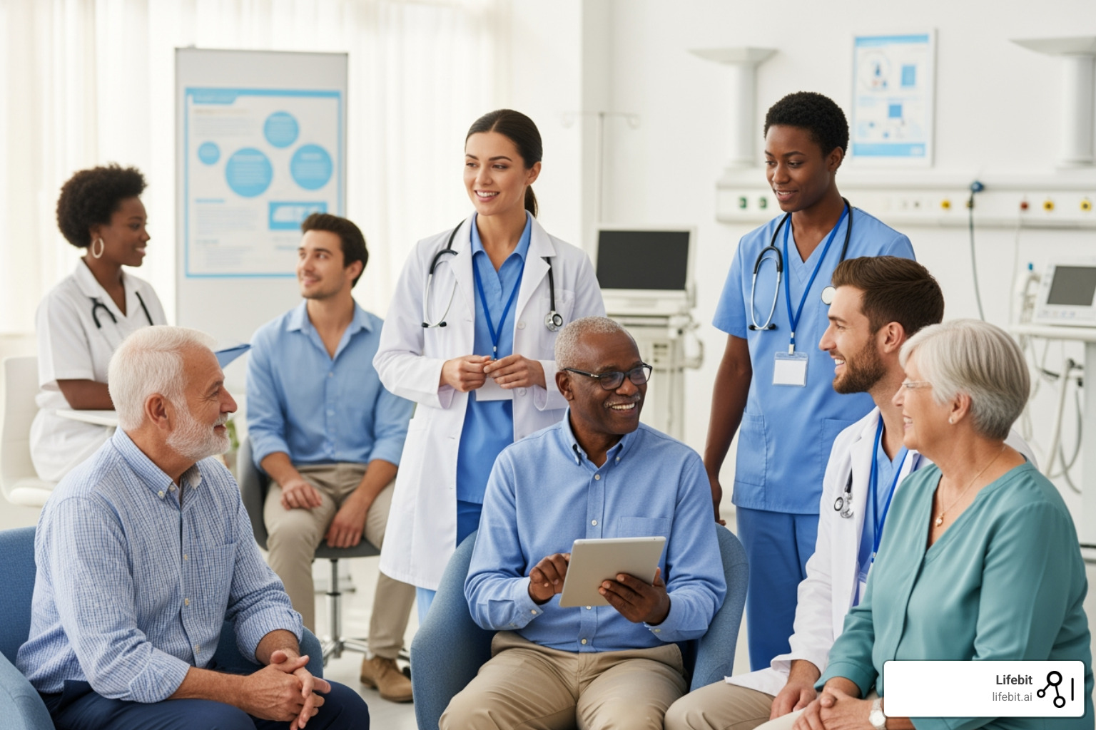 A targeted social media ad for a clinical trial displayed on a smartphone screen, illustrating digital recruitment campaigns. - how to improve patient recruitment in clinical trials