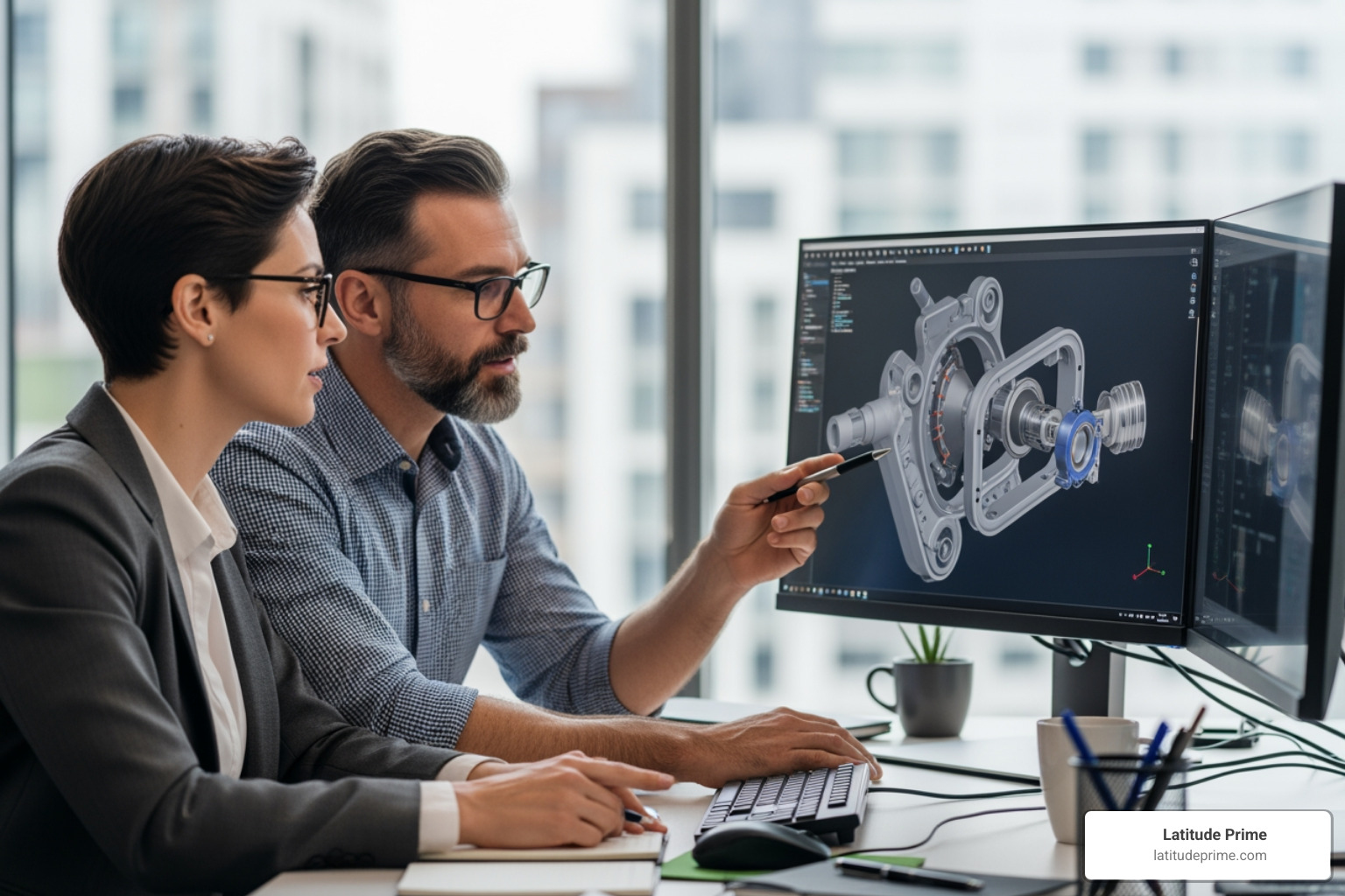 project manager collaborating with a medical device engineer - medical device translation service