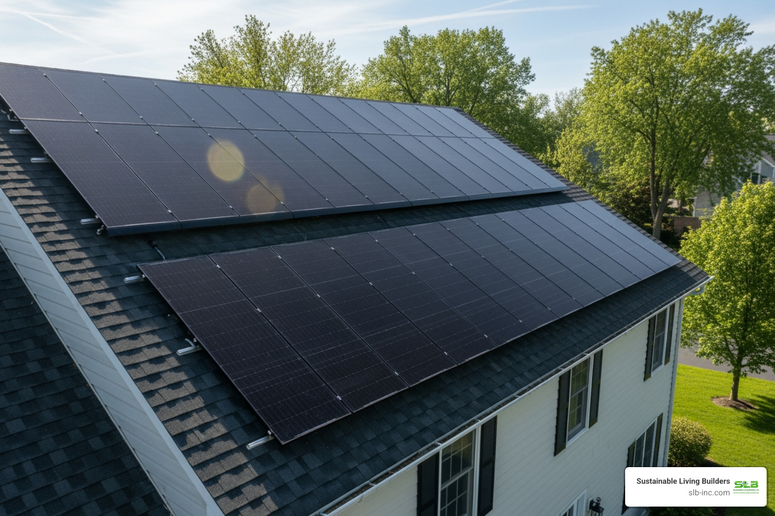 Modern, high-efficiency solar panels installed on a roof - Find the best solar panel installation companies near Santa Rosa, CA