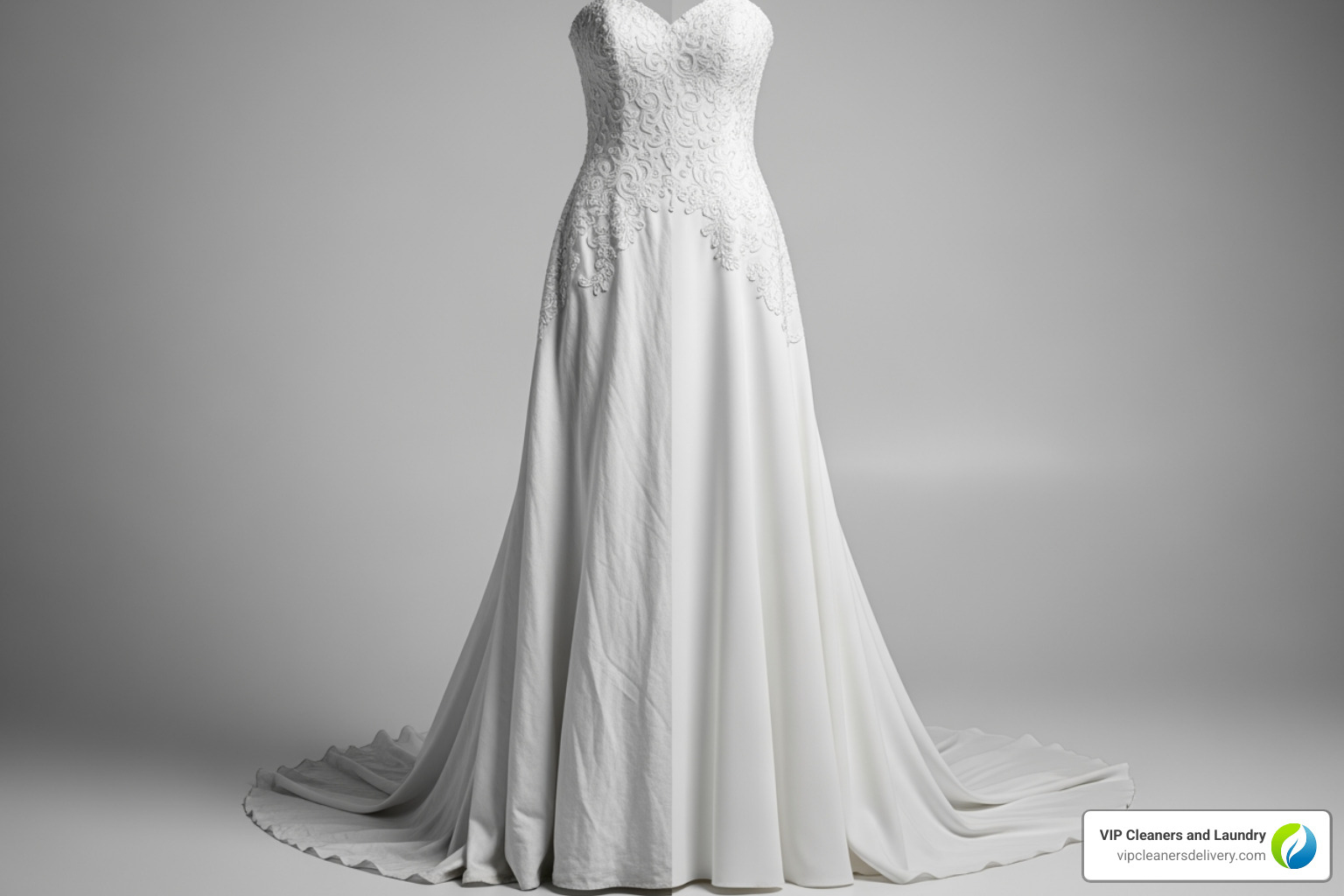 price list or service menu for wedding dress care - wedding dress pressing cost