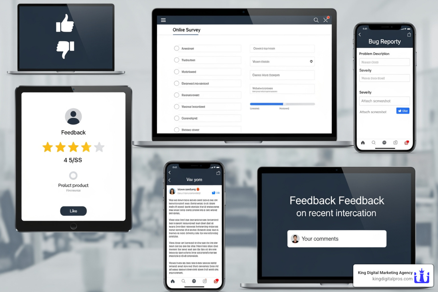 different types of feedback interfaces - customer feedback management software different types of feedback interfaces - customer feedback management software