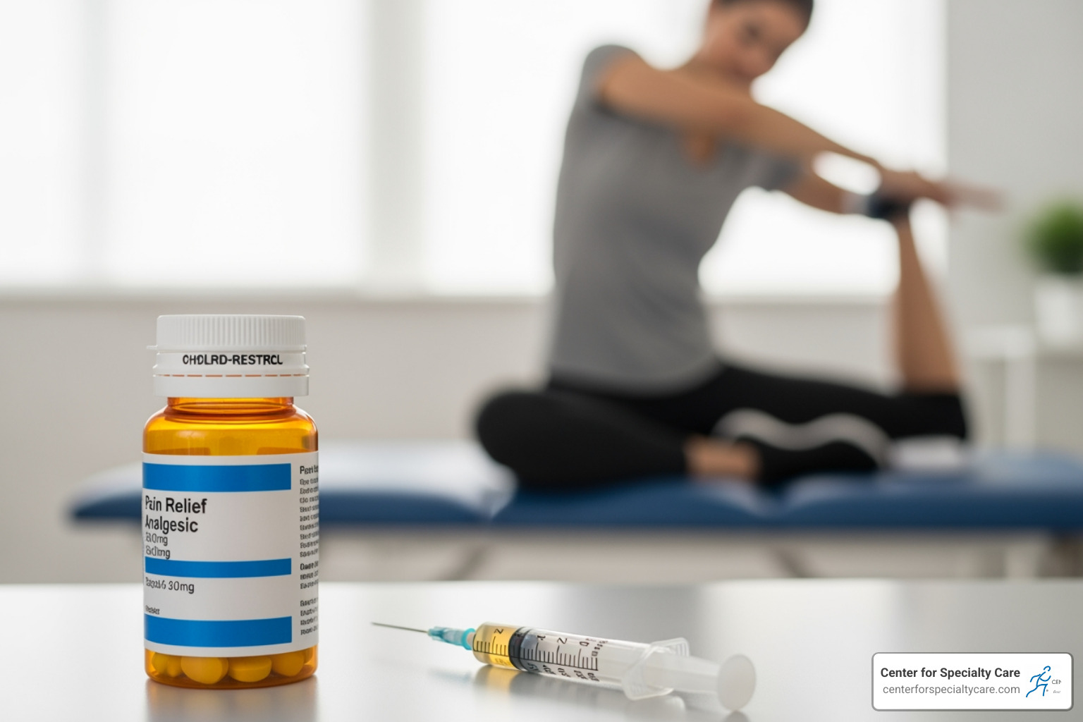 pain treatment options like physical therapy, medication, and injections - what is pain management