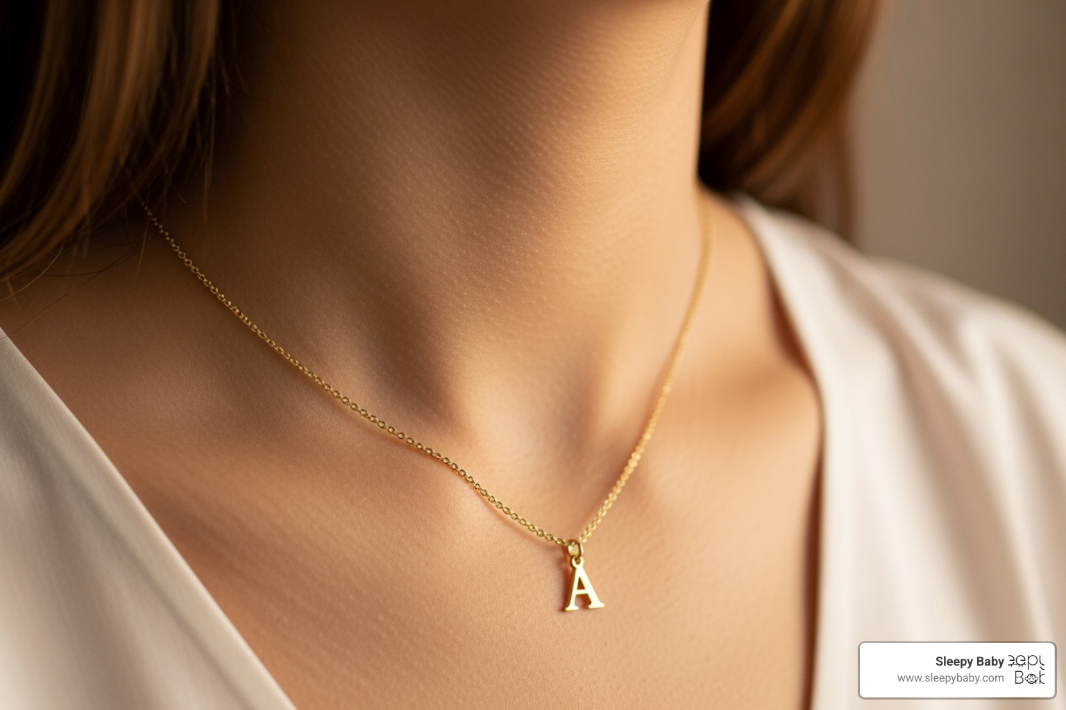delicate necklace with baby's initial - top 10 baby gifts for new mothers delicate necklace with baby's initial - top 10 baby gifts for new mothers