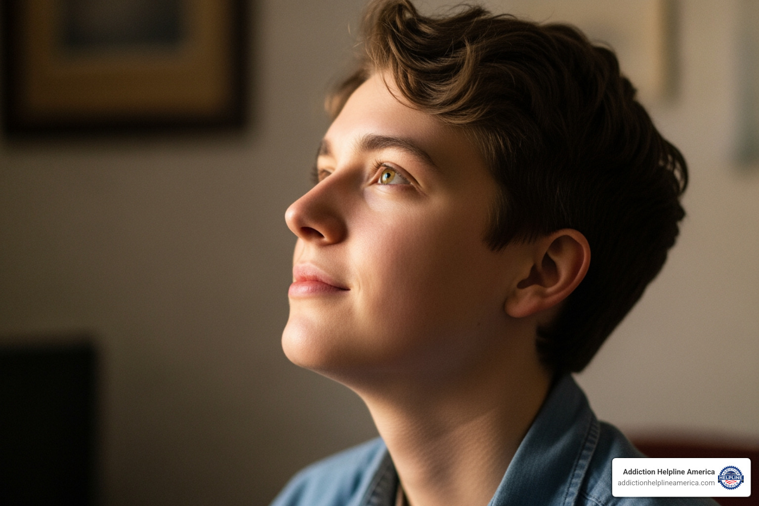 person looking contemplative but hopeful - inpatient centers for depression