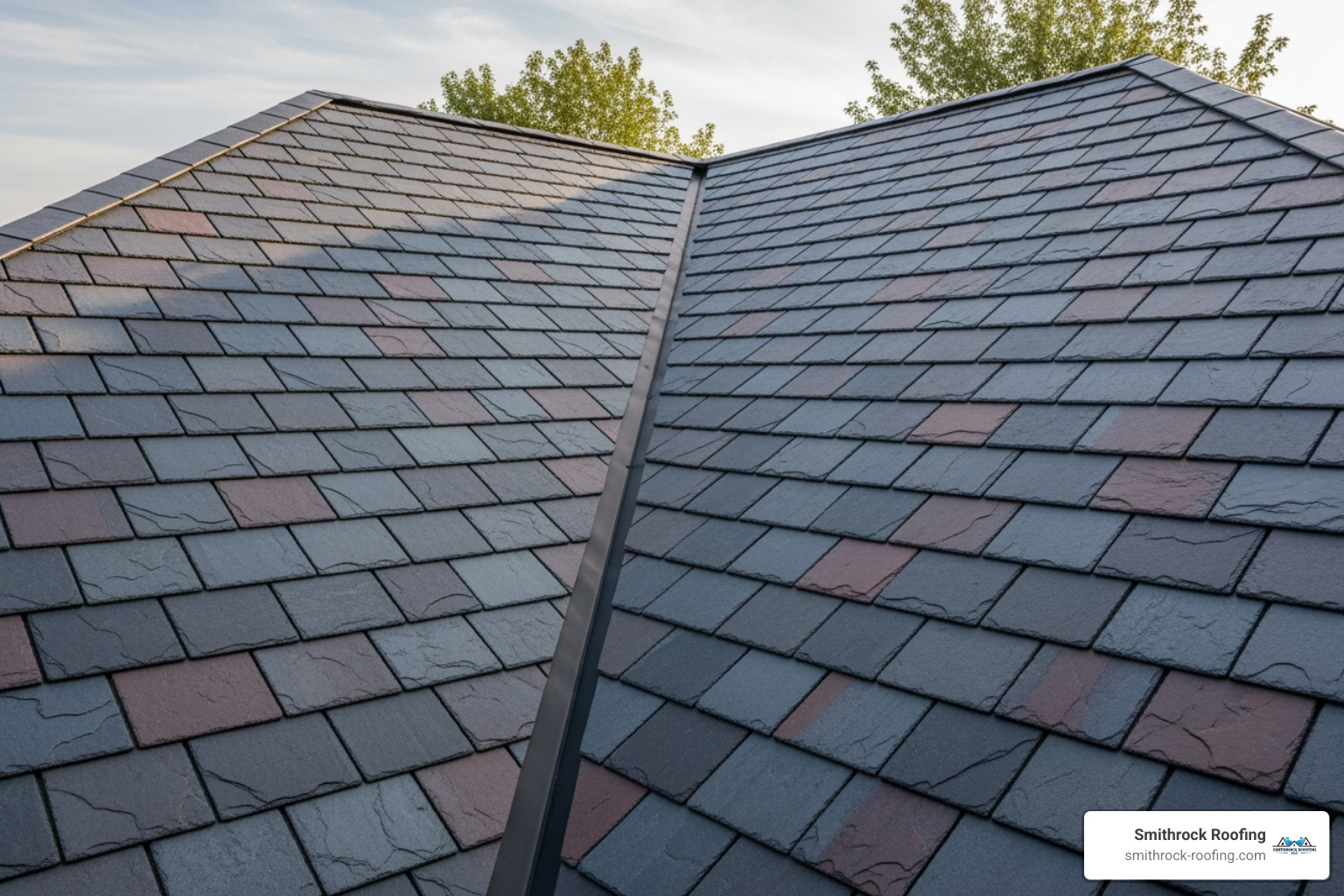 composite shingles that mimic the look of natural slate - durable roofing solutions