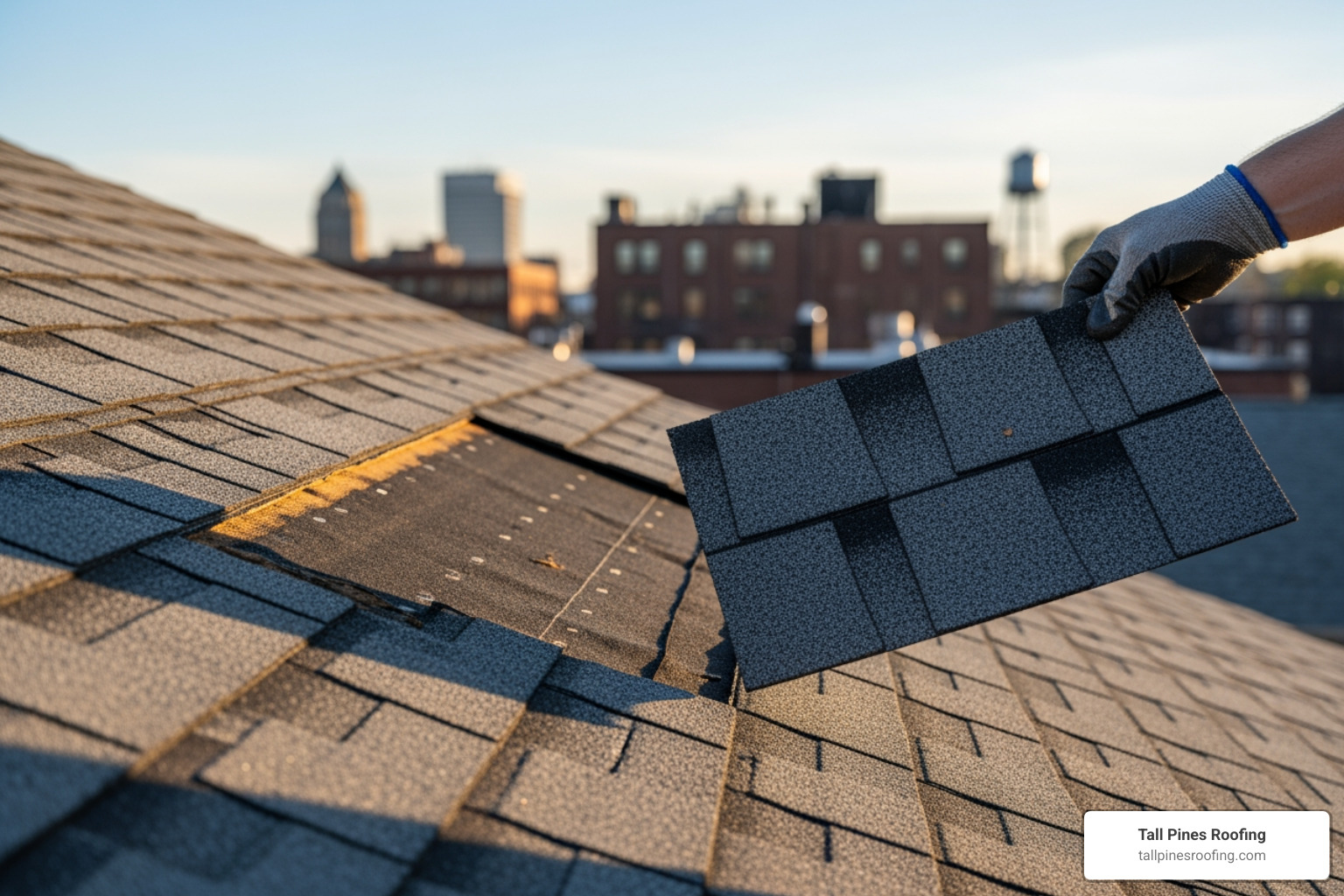 new shingle being slid into place - how to fix missing shingles rochester ny new shingle being slid into place - how to fix missing shingles rochester ny