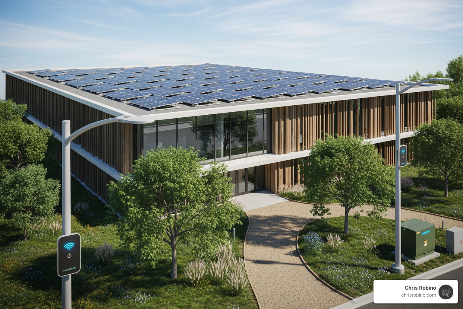 sustainable data center integrated with edge computing devices - future business technology trends