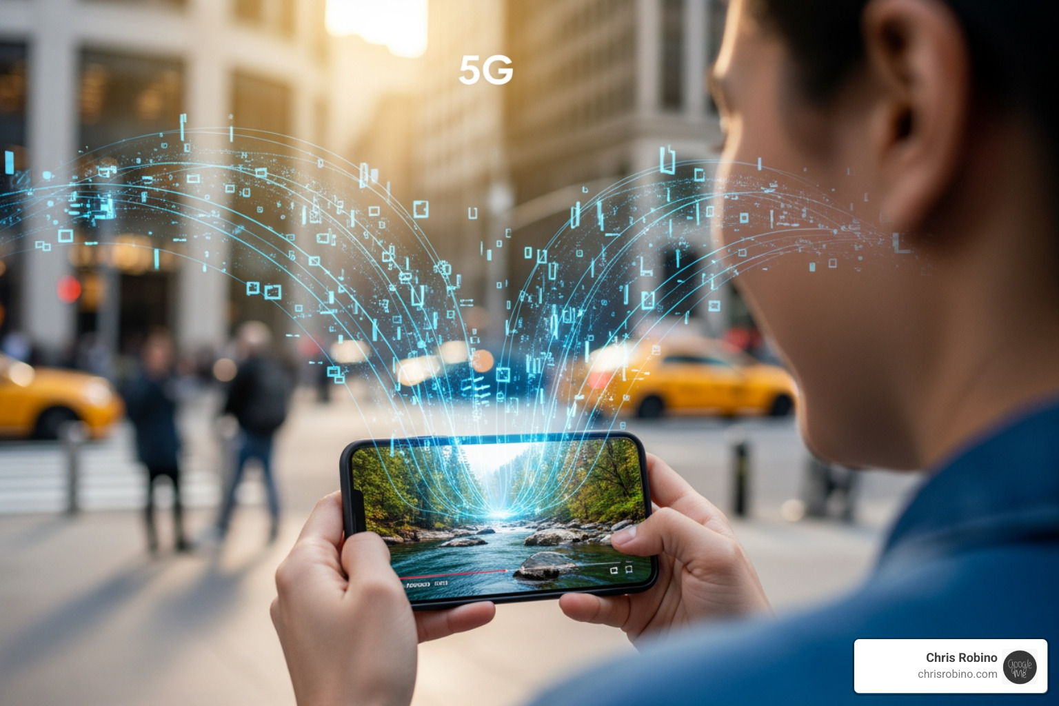 high-speed, low-latency benefits of a 5G network for mobile streaming - Future of broadcasting