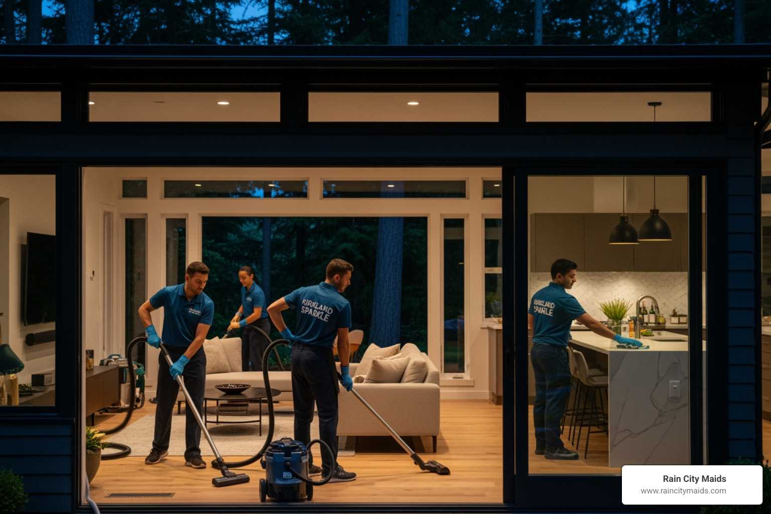 A person looking at positive cleaning service reviews on a smartphone, emphasizing the importance of testimonials when choosing a reputable cleaning service in Kirkland, WA - 24 hour house cleaning in kirkland, wa