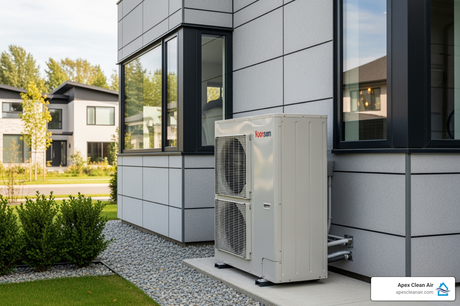 infographic breaking down heat pump installation costs - heat pump installation denver