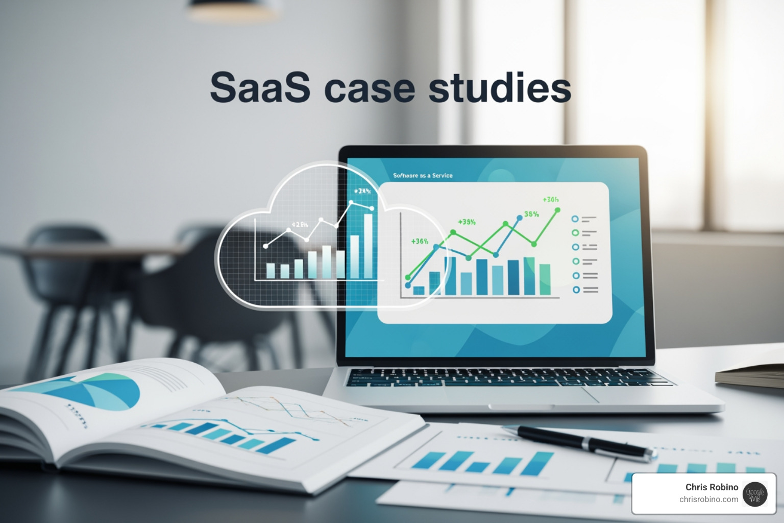 Dashboard with key performance indicators (KPIs) highlighted - SaaS case studies