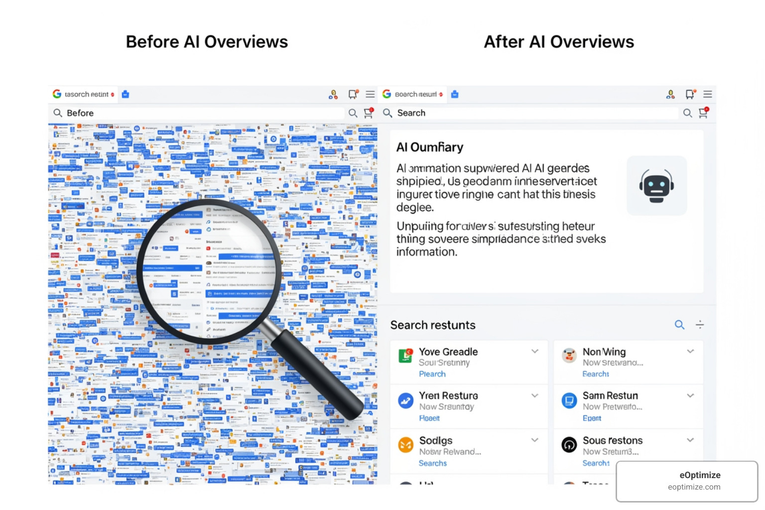 User journey ends on SERP vs clicks through - Impact of AI Overviews