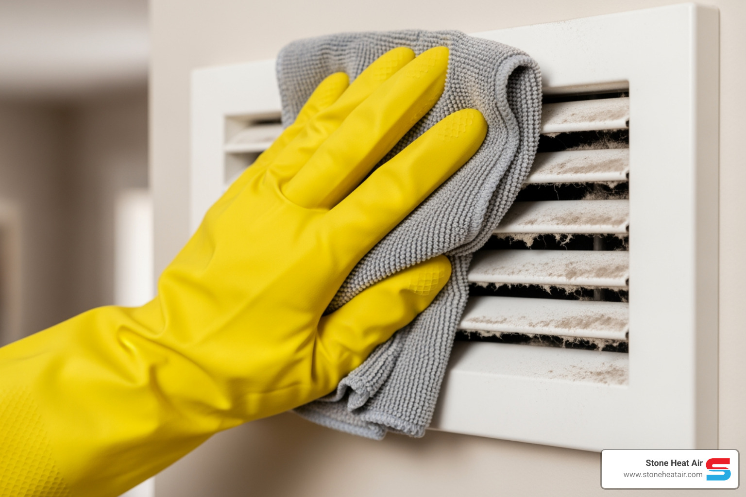 close-up of a hand wiping thick dust from an air vent cover - affordable duct cleaning installation in central point or close-up of a hand wiping thick dust from an air vent cover - affordable duct cleaning installation in central point or