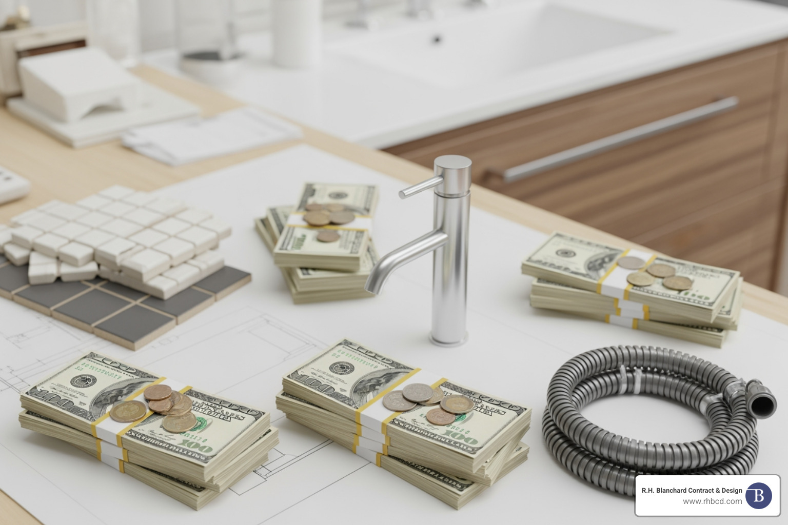 cost breakdown chart for a mid-range bathroom remodel - Bathroom remodeling Boston MA cost breakdown chart for a mid-range bathroom remodel - Bathroom remodeling Boston MA