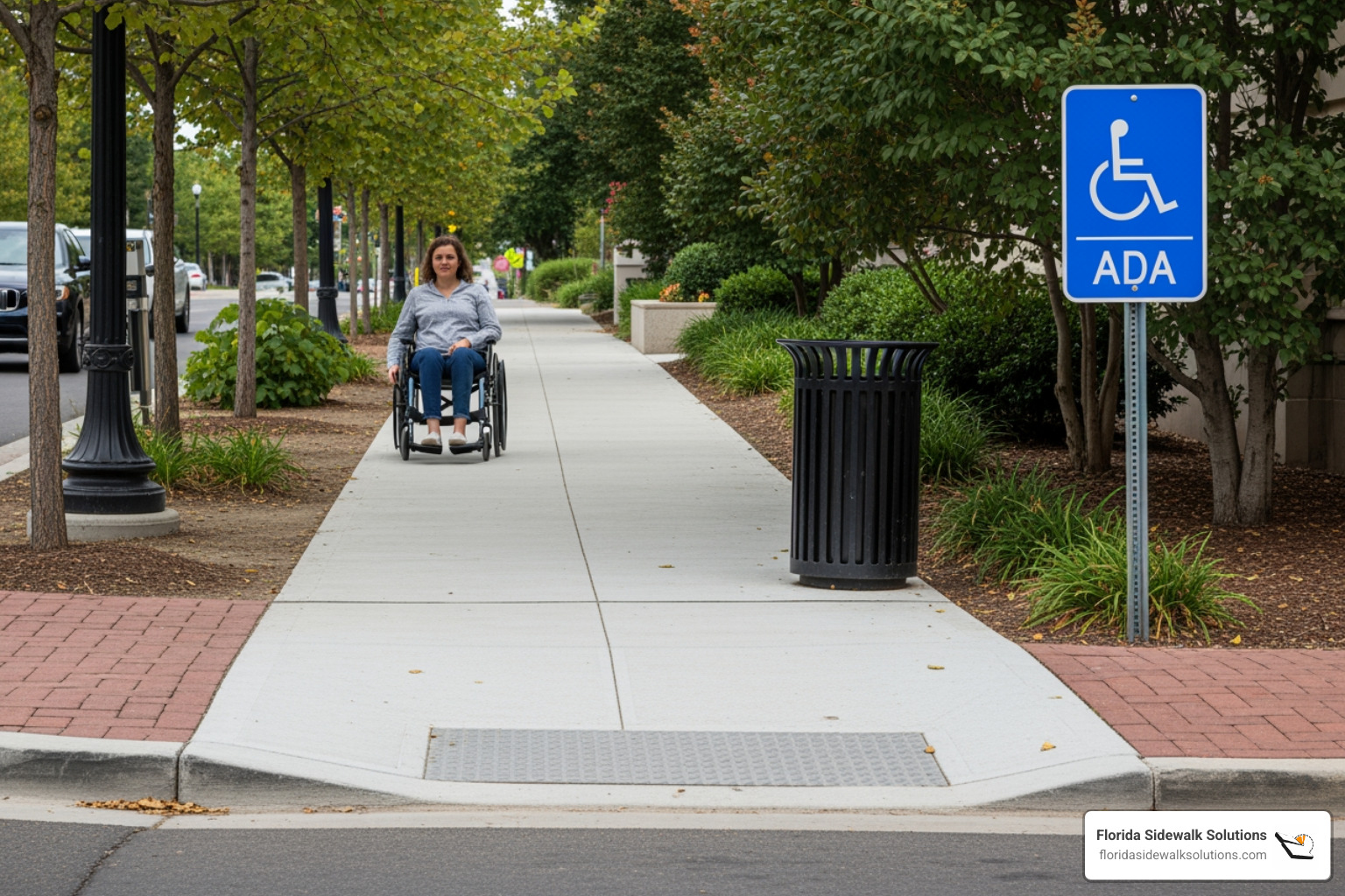 diagram illustrating correct running and cross slope - ADA approved sidewalk diagram illustrating correct running and cross slope - ADA approved sidewalk