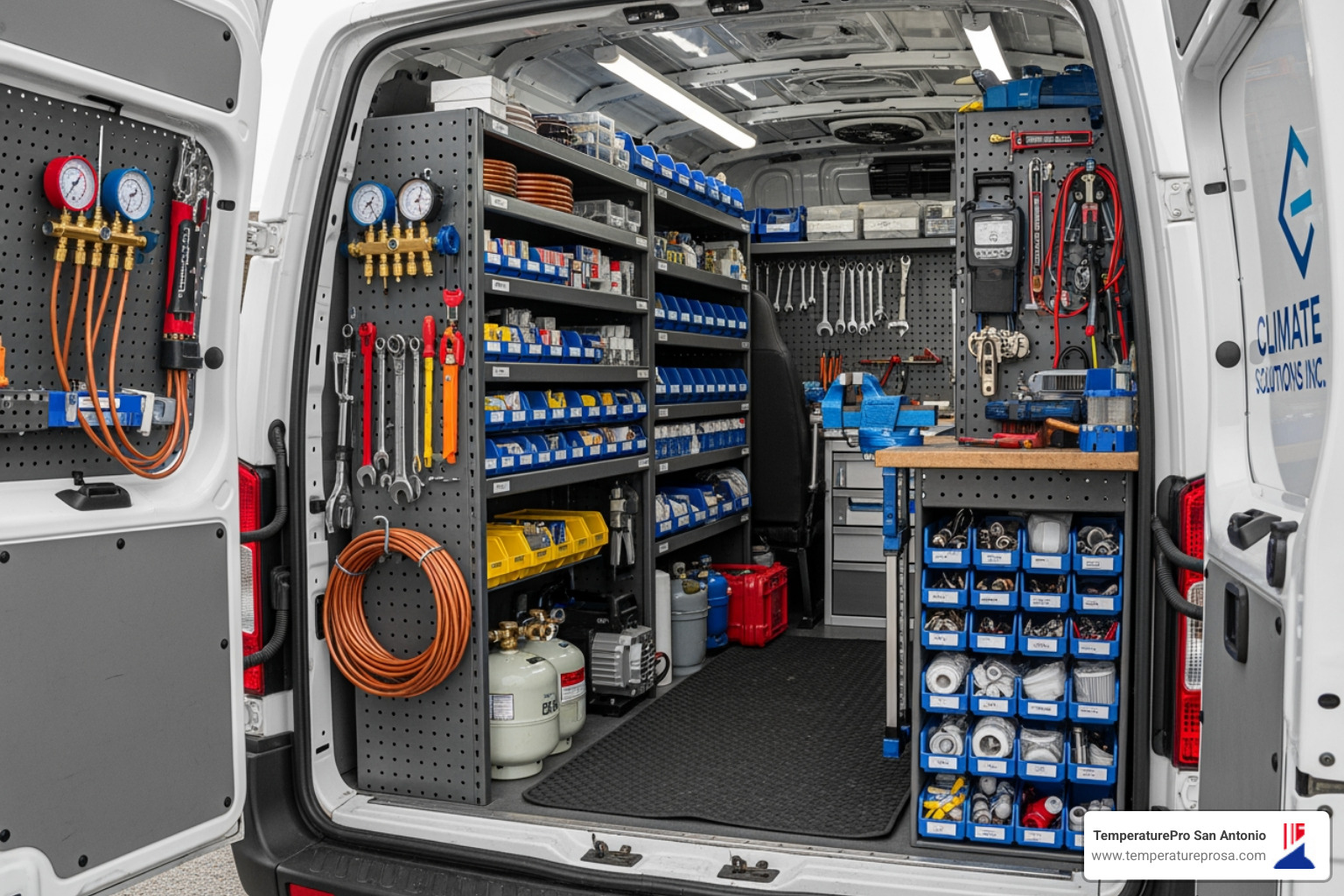 well-stocked service van - 24 hour heat pump service in converse tx well-stocked service van - 24 hour heat pump service in converse tx