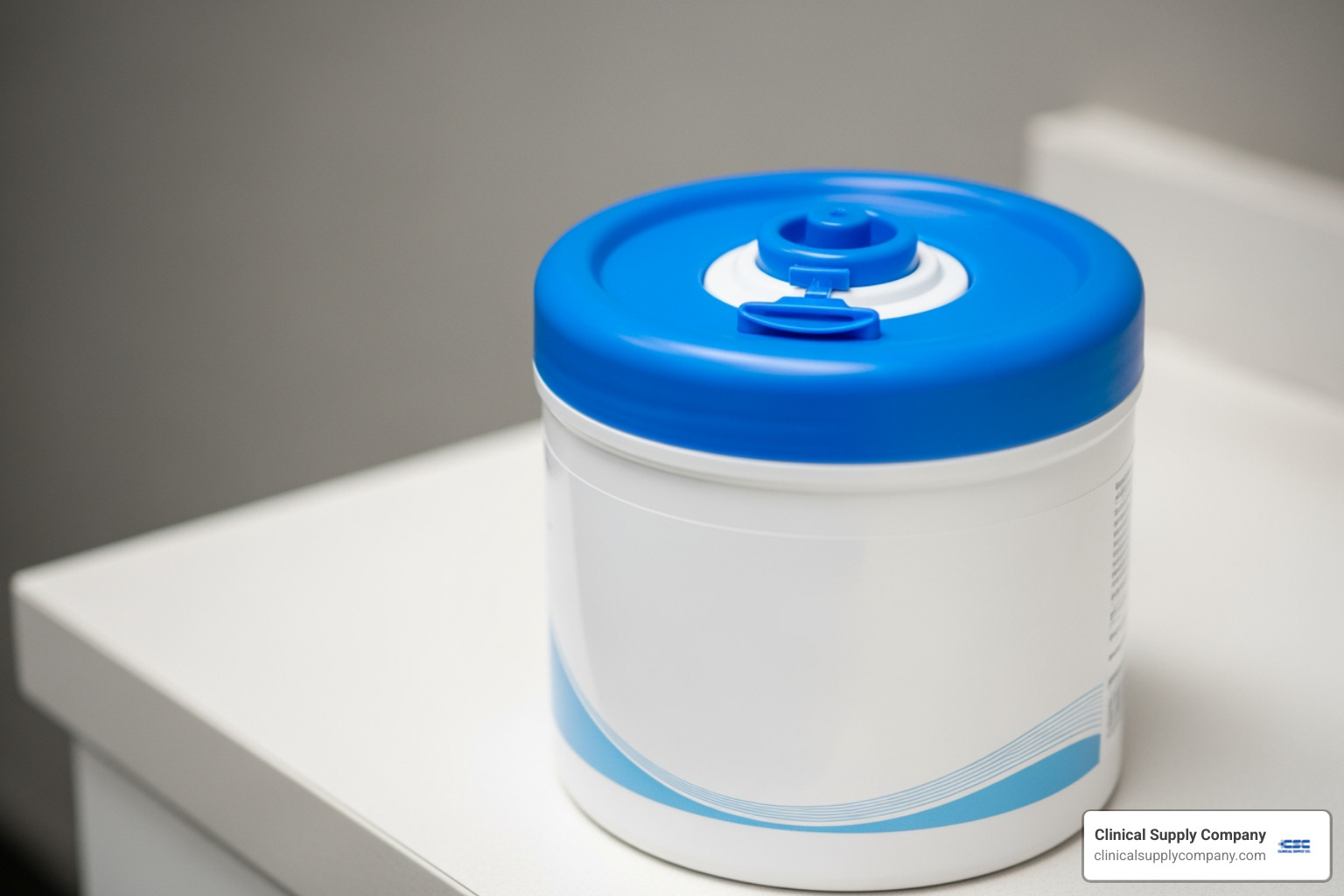 MaxiWipe Alcohol-Free Wipes canister - dental disinfectant wipes