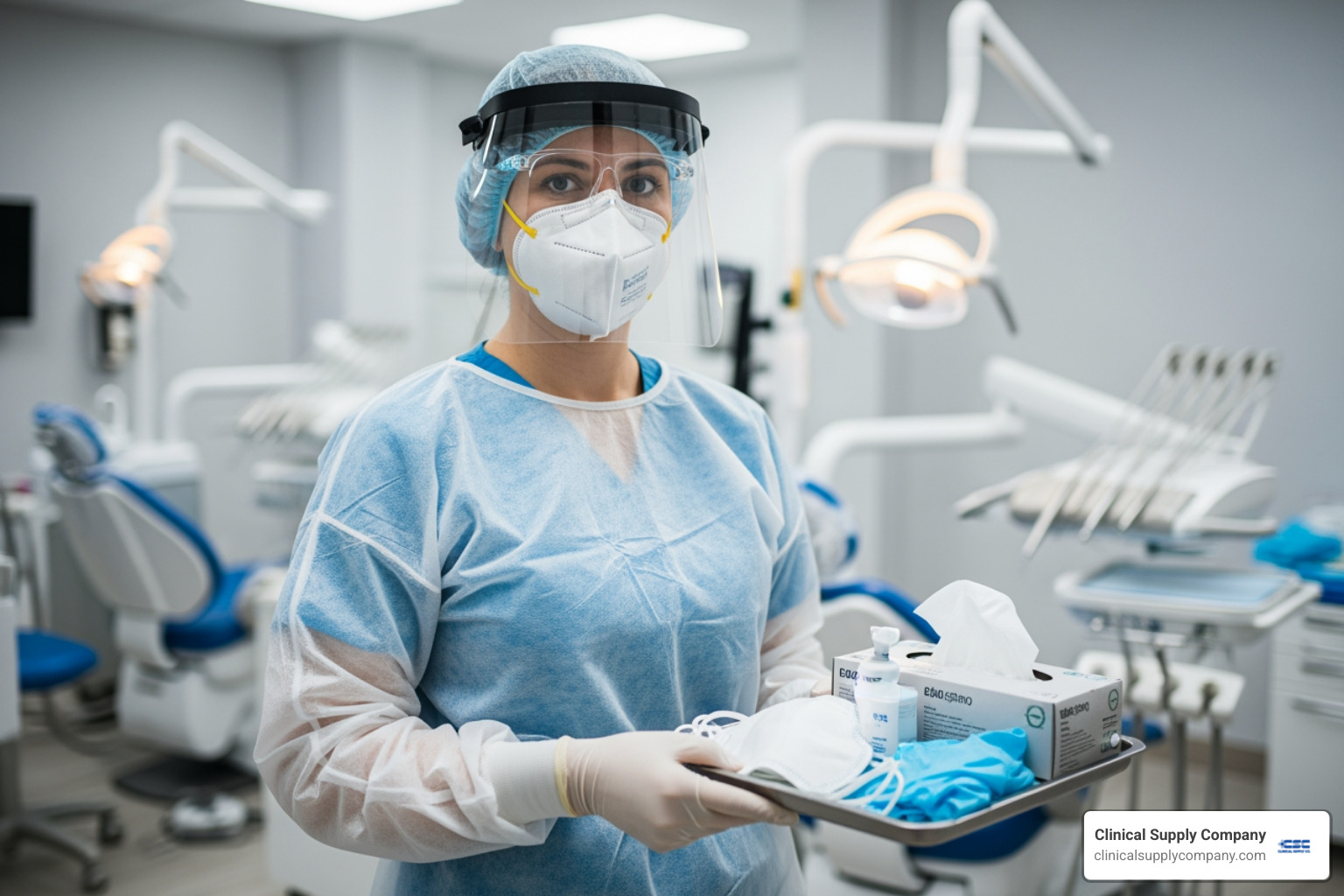 step-by-step process for donning and doffing PPE - dental PPE supplies