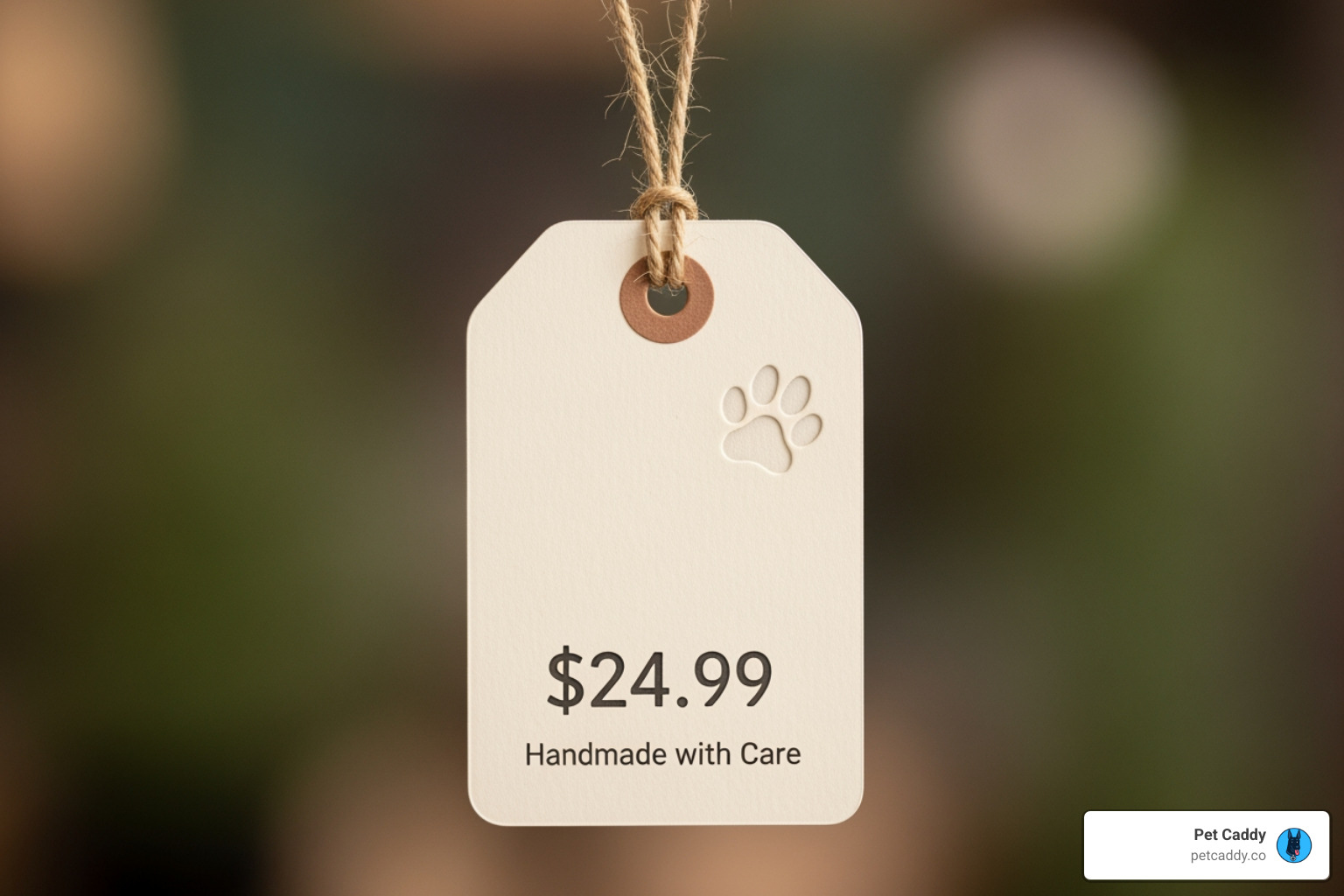 Price tag with a paw print on it - dog training Austin prices Price tag with a paw print on it - dog training Austin prices