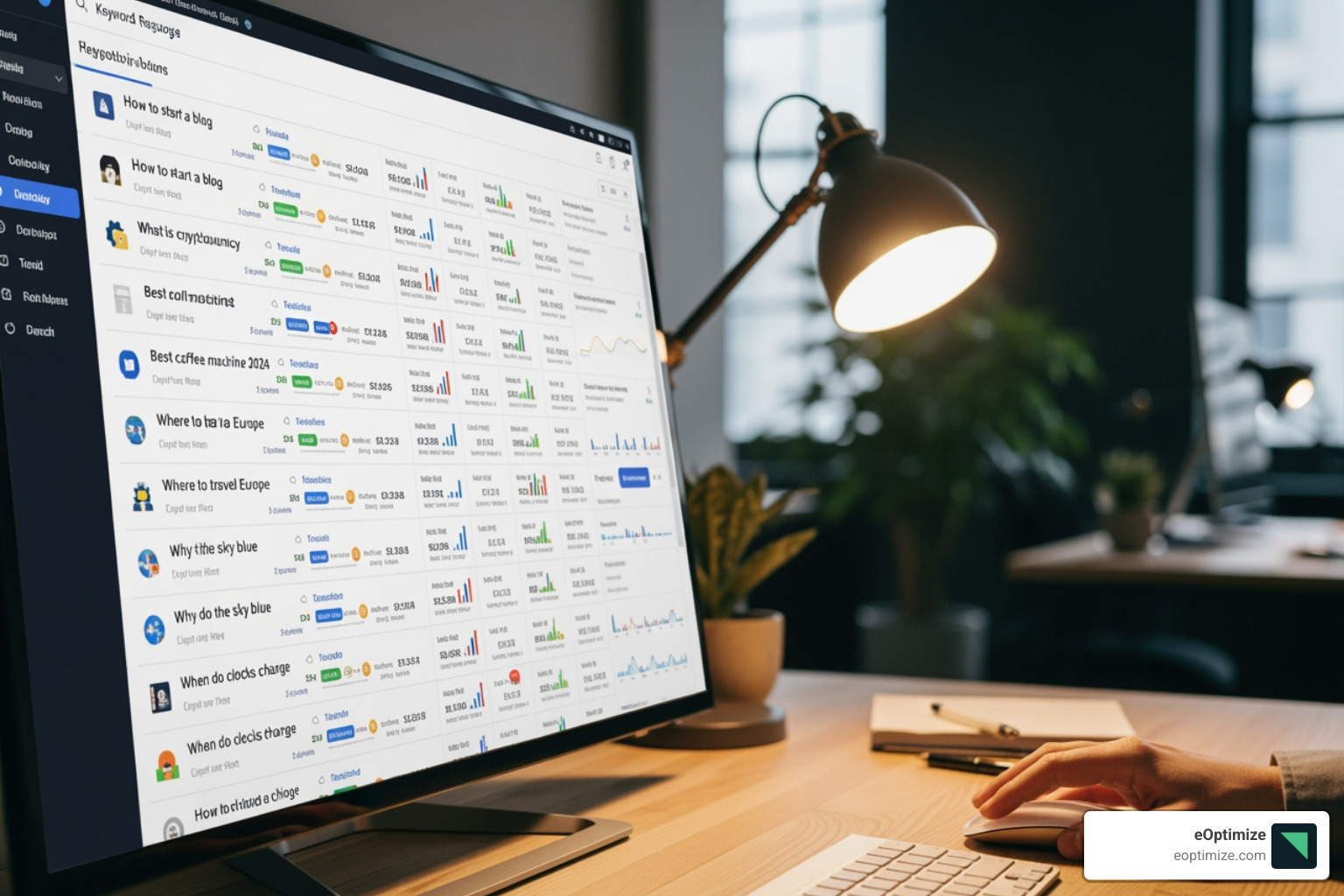 keyword research tool showing question-based queries - Optimize voice search