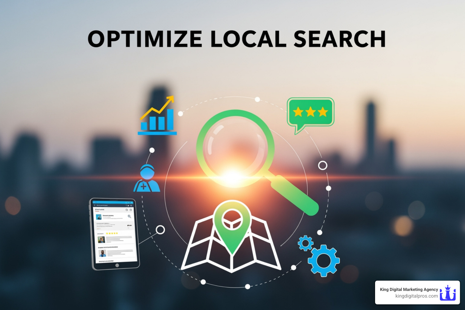 of a well-optimized Google Business Profile on a smartphone - optimize local search of a well-optimized Google Business Profile on a smartphone - optimize local search