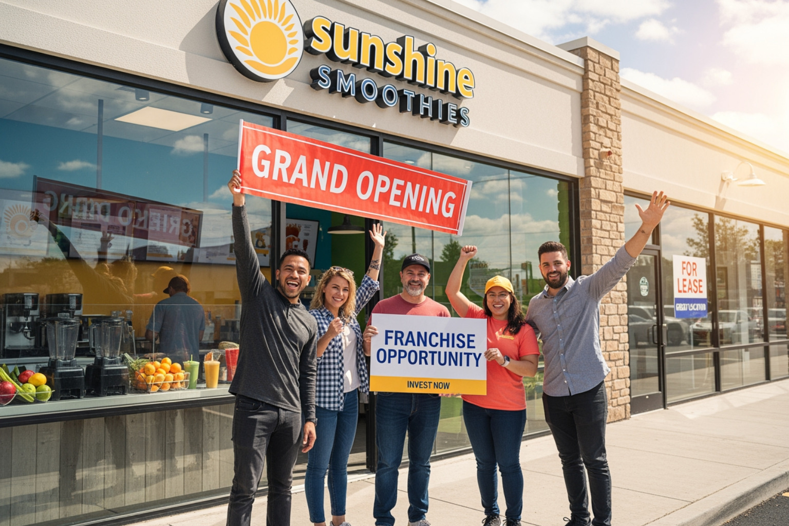 collage of logos from different service-based franchises - Affordable franchise opportunities