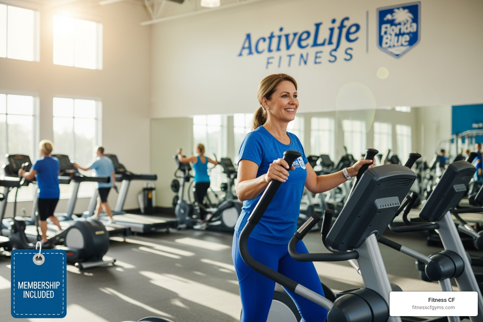 smartphone screen showing the Blue365 deals website - does florida blue offer free gym membership