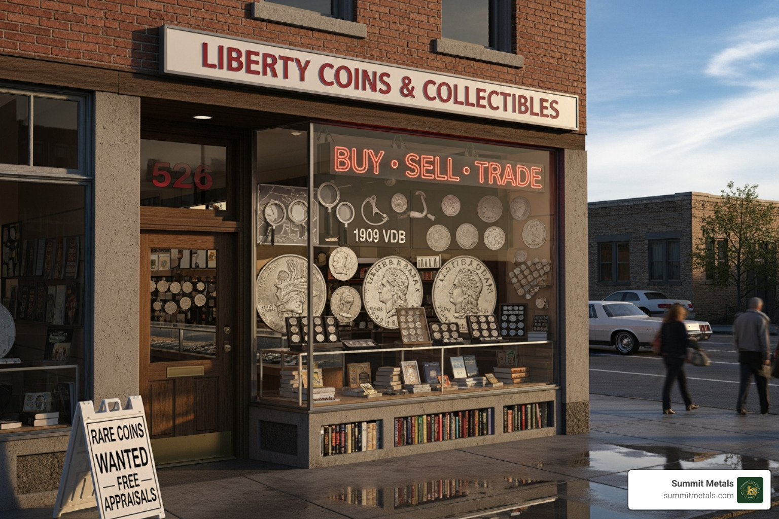 A generic coin shop storefront - buy and sell gold and silver coins near sandy utah A generic coin shop storefront - buy and sell gold and silver coins near sandy utah
