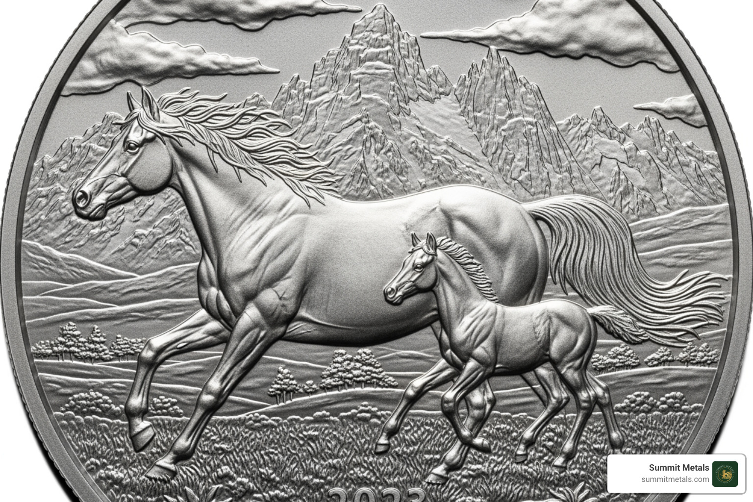 2026 Year of the Horse silver coin - 2026 1oz silver coin