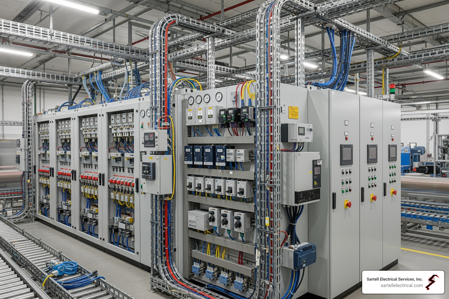 complex industrial electrical system - Commercial electrical design build