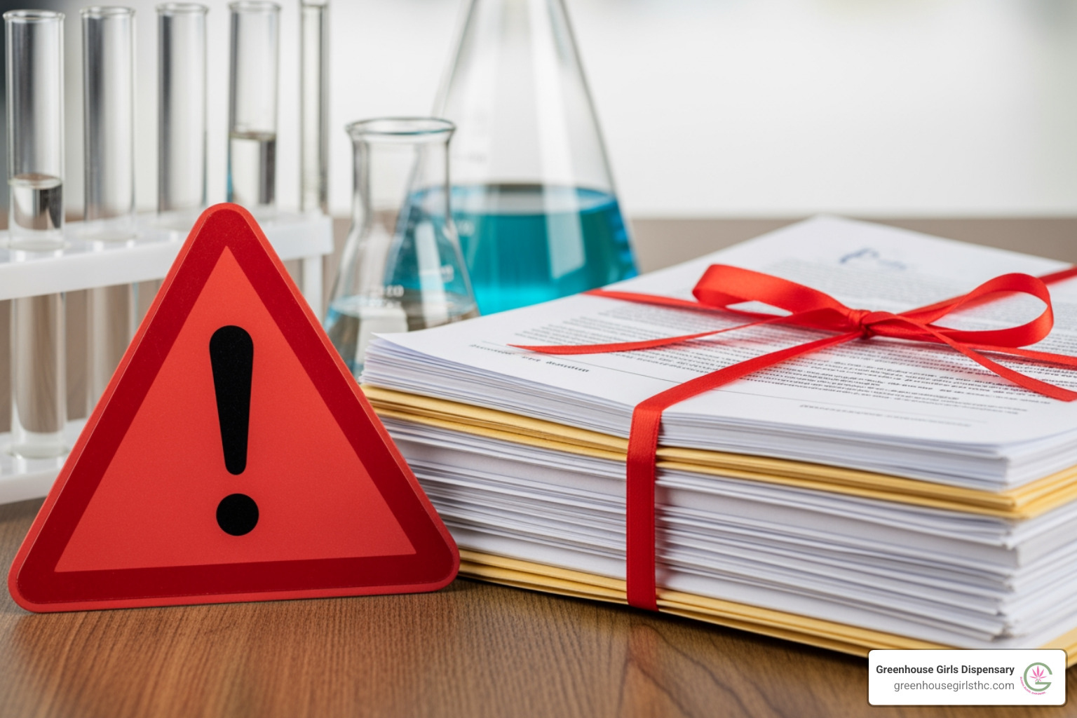 legal documents, warning symbols, lab testing icon - delta 8 drinks