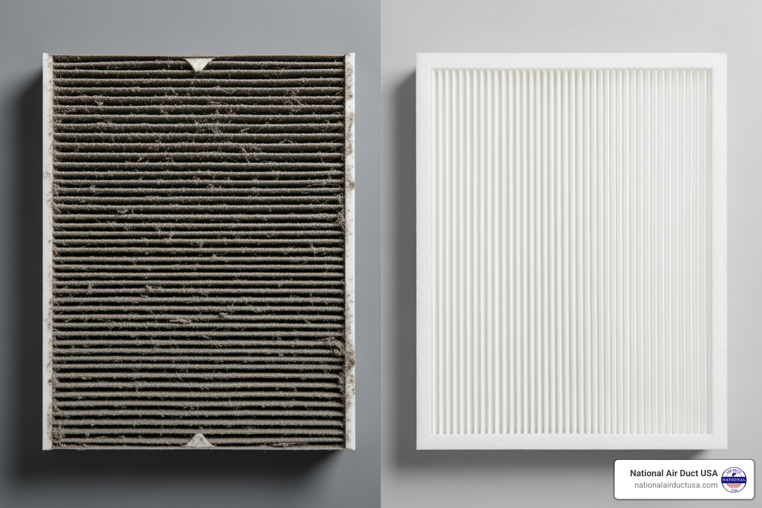 dirty and clean air filter - hvac deodorizer dirty and clean air filter - hvac deodorizer