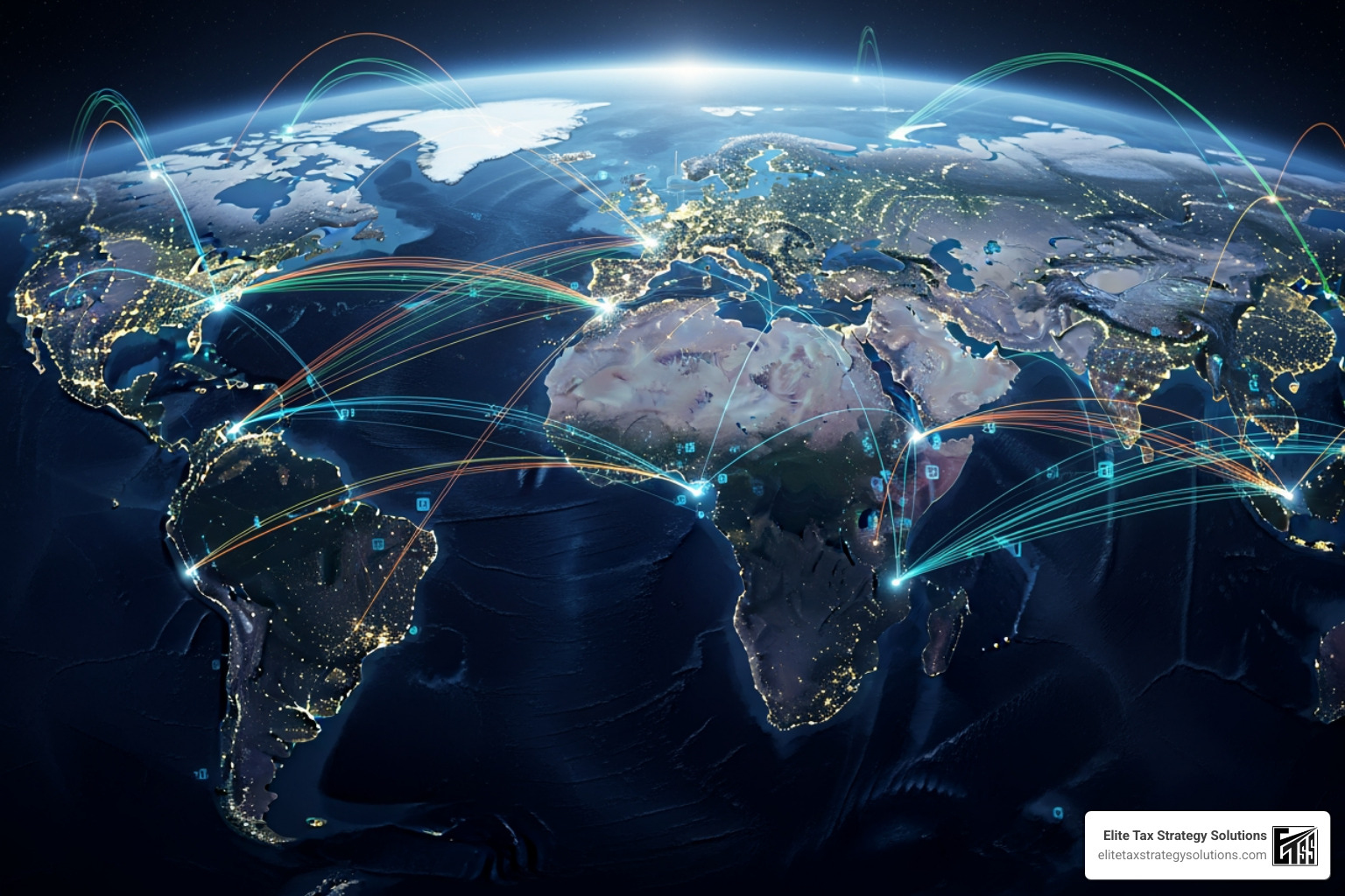 world map with digital data streams - tax advisory and compliance world map with digital data streams - tax advisory and compliance