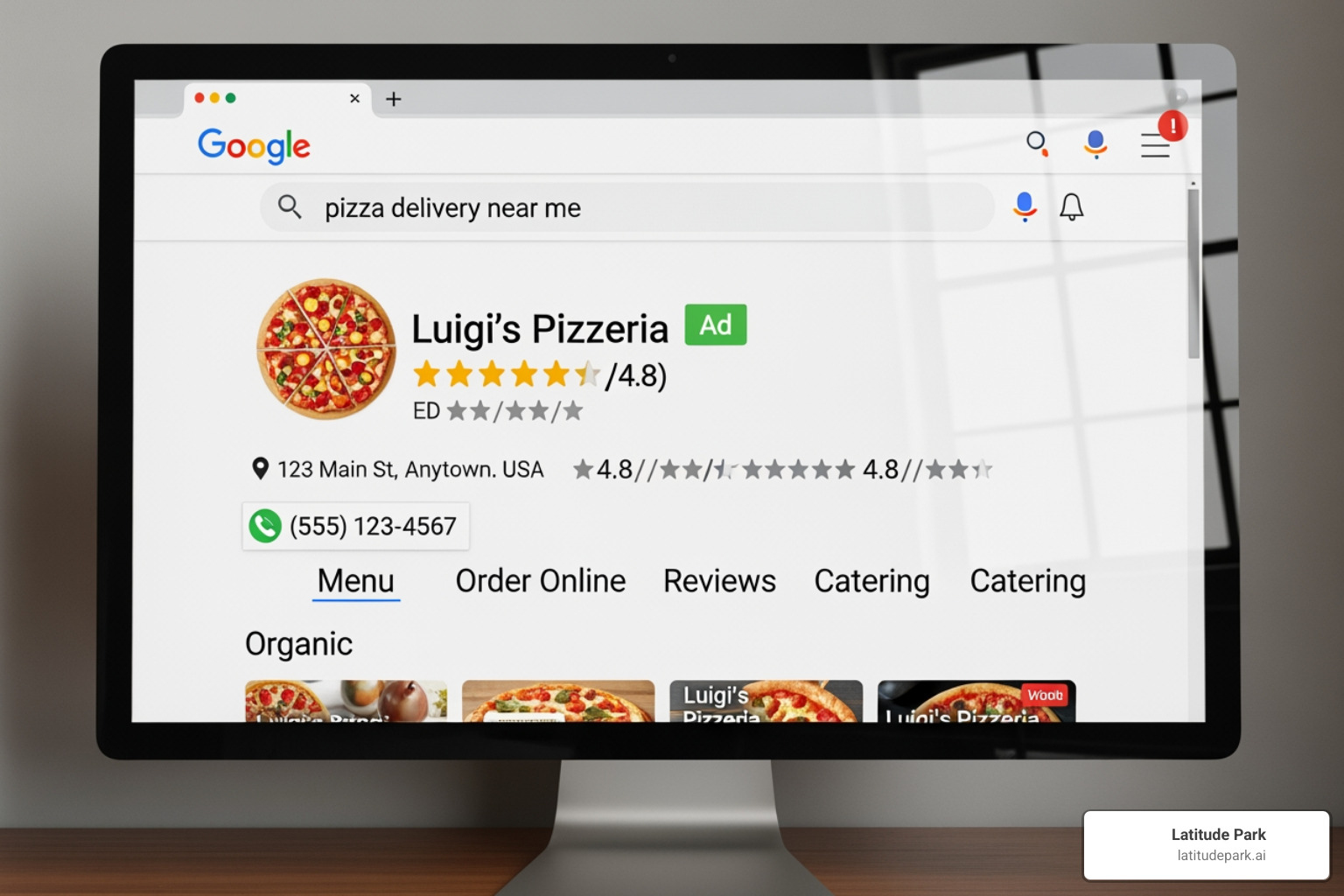 Google search result showing a local ad with multiple extensions - ads for local Google search result showing a local ad with multiple extensions - ads for local