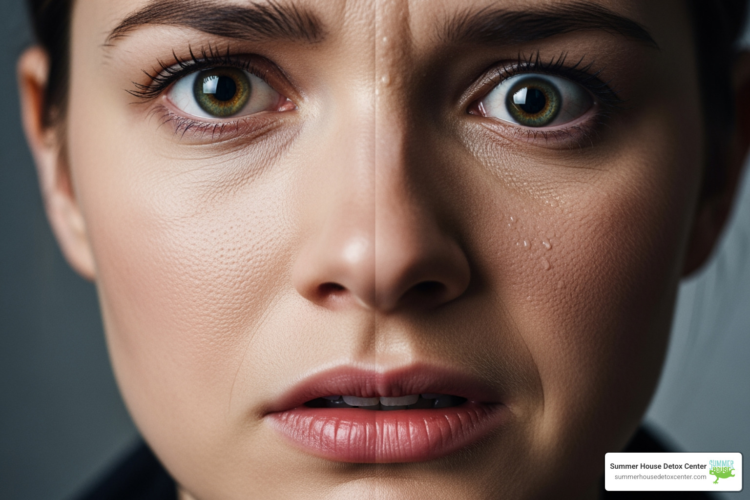 spectrum of withdrawal symptoms from mild anxiety to severe delirium - alcohol withdrawal management